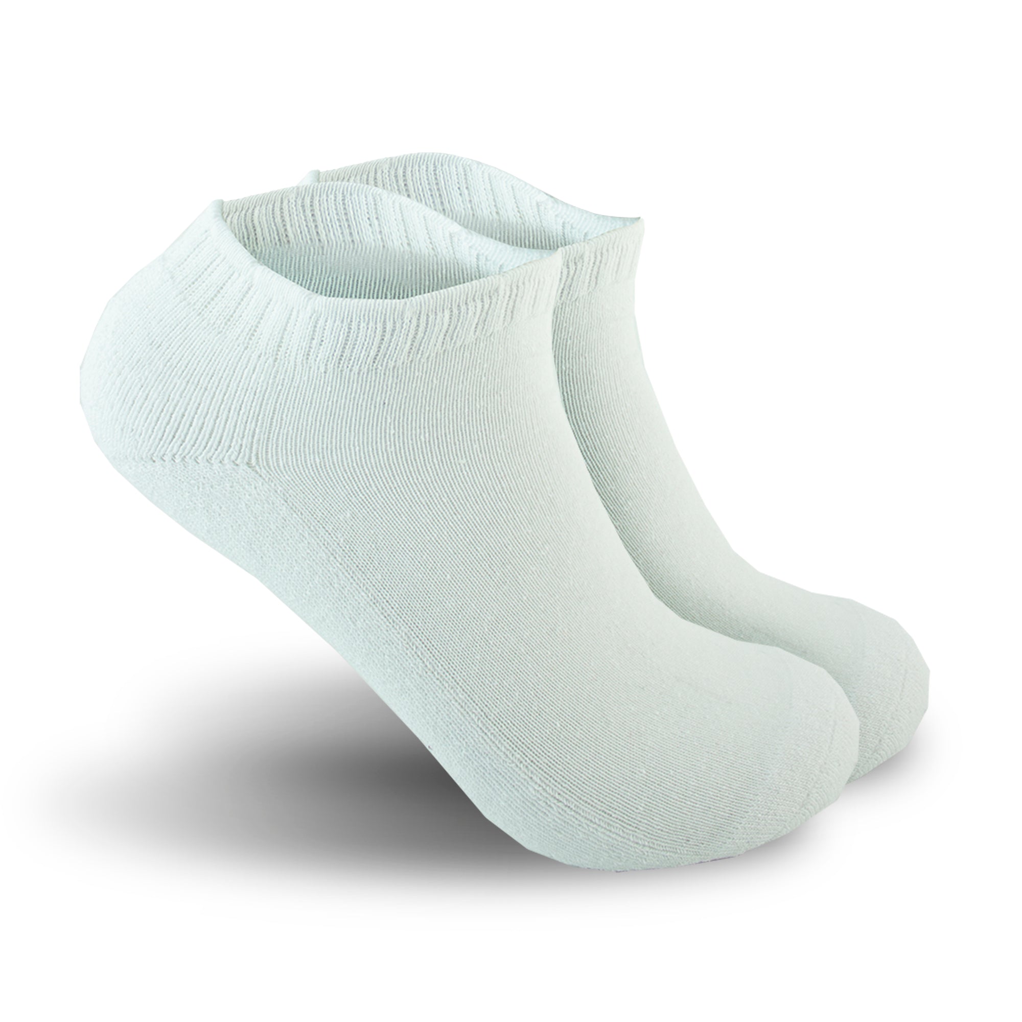 3 Pack Calcetas Cortas 0002 de Mujer - Blanco, Gris y Negro