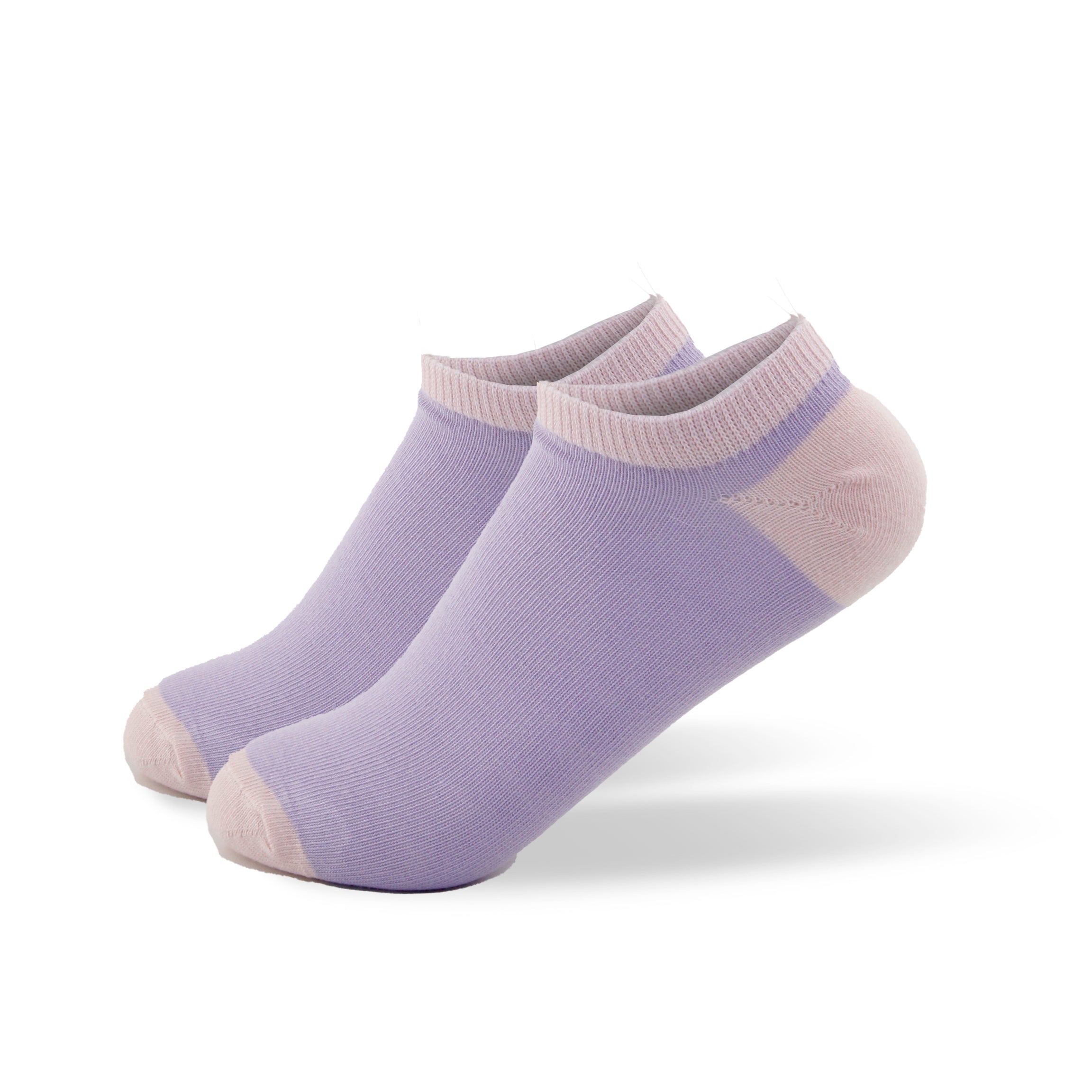 Calcetas Rosadas y Lila 0127 Niña - 2 Pack