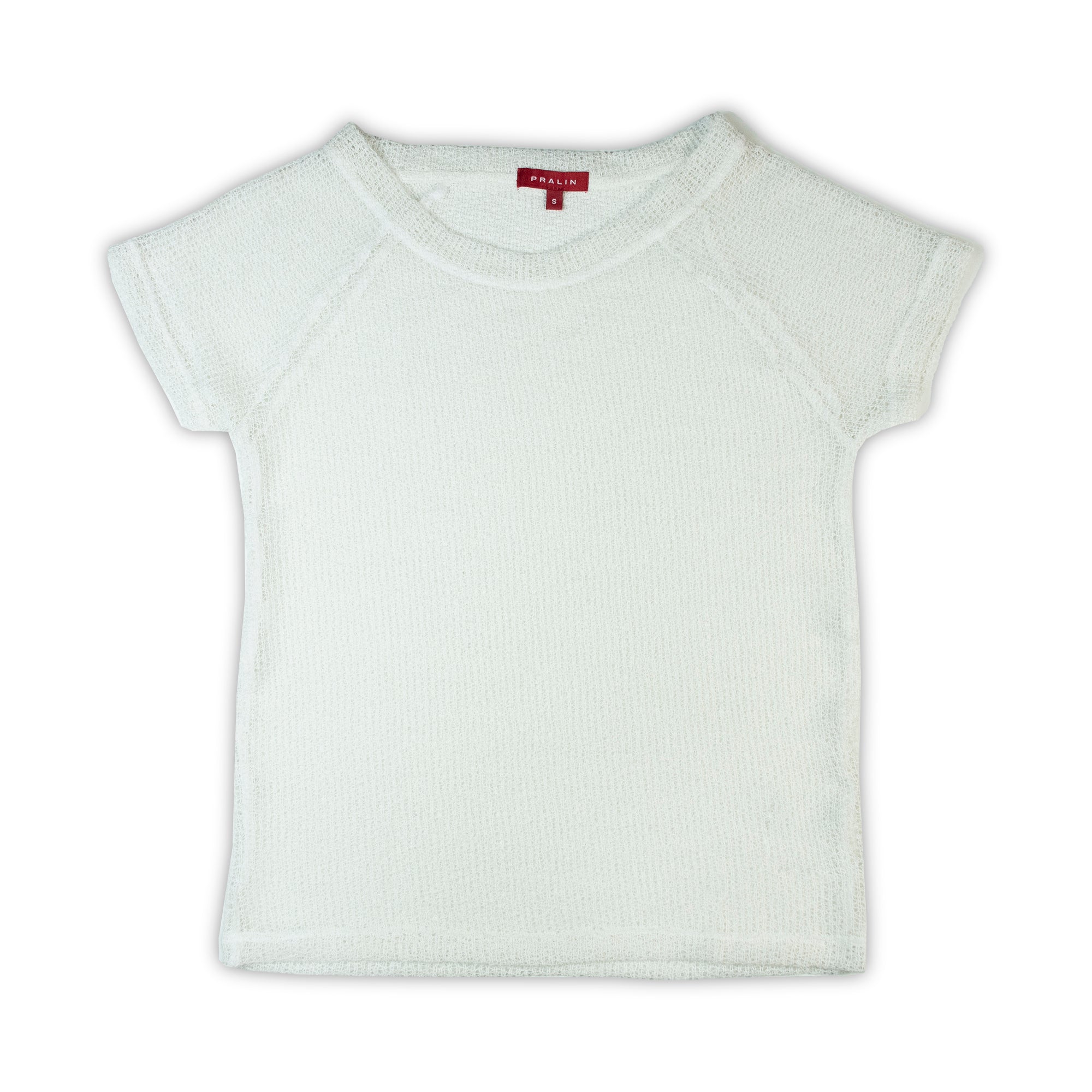 Blusa Manga Corta Color Blanco 10035 Mujer