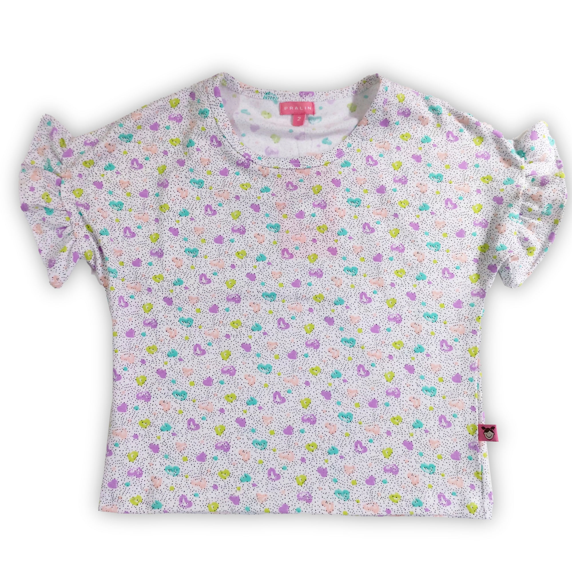 Blusa Lila Estampada 10093 Niña