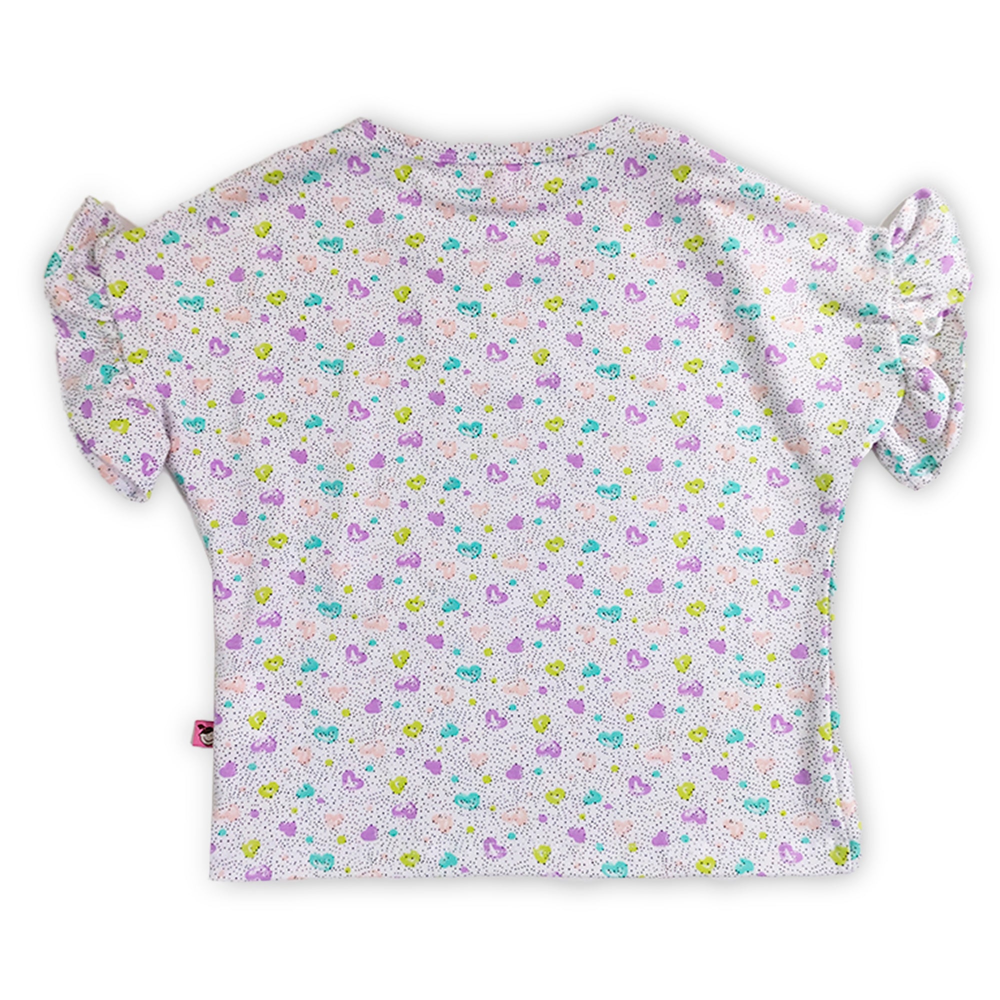 Blusa Lila Estampada 10093 Niña