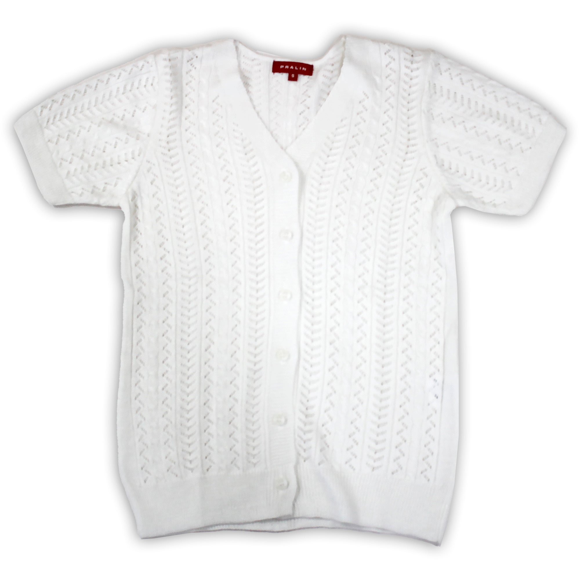 Blusa Abierta Manga Corta 10454 Mujer