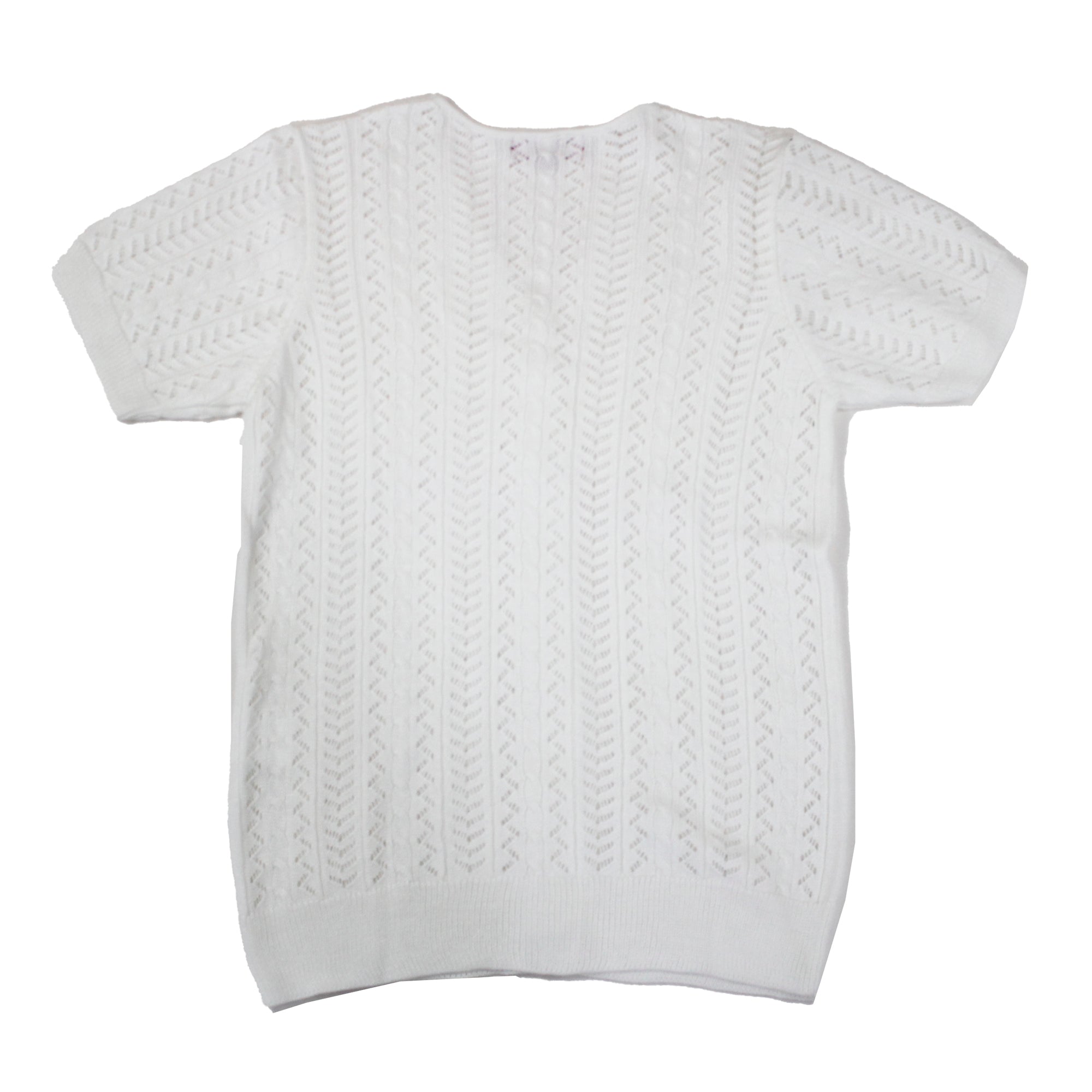 Blusa Abierta Manga Corta 10454 Mujer