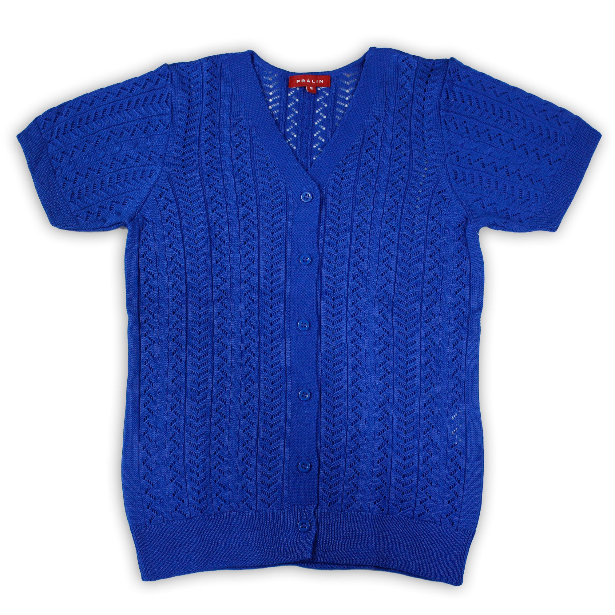 Blusa Abierta Manga Corta 10454 Mujer