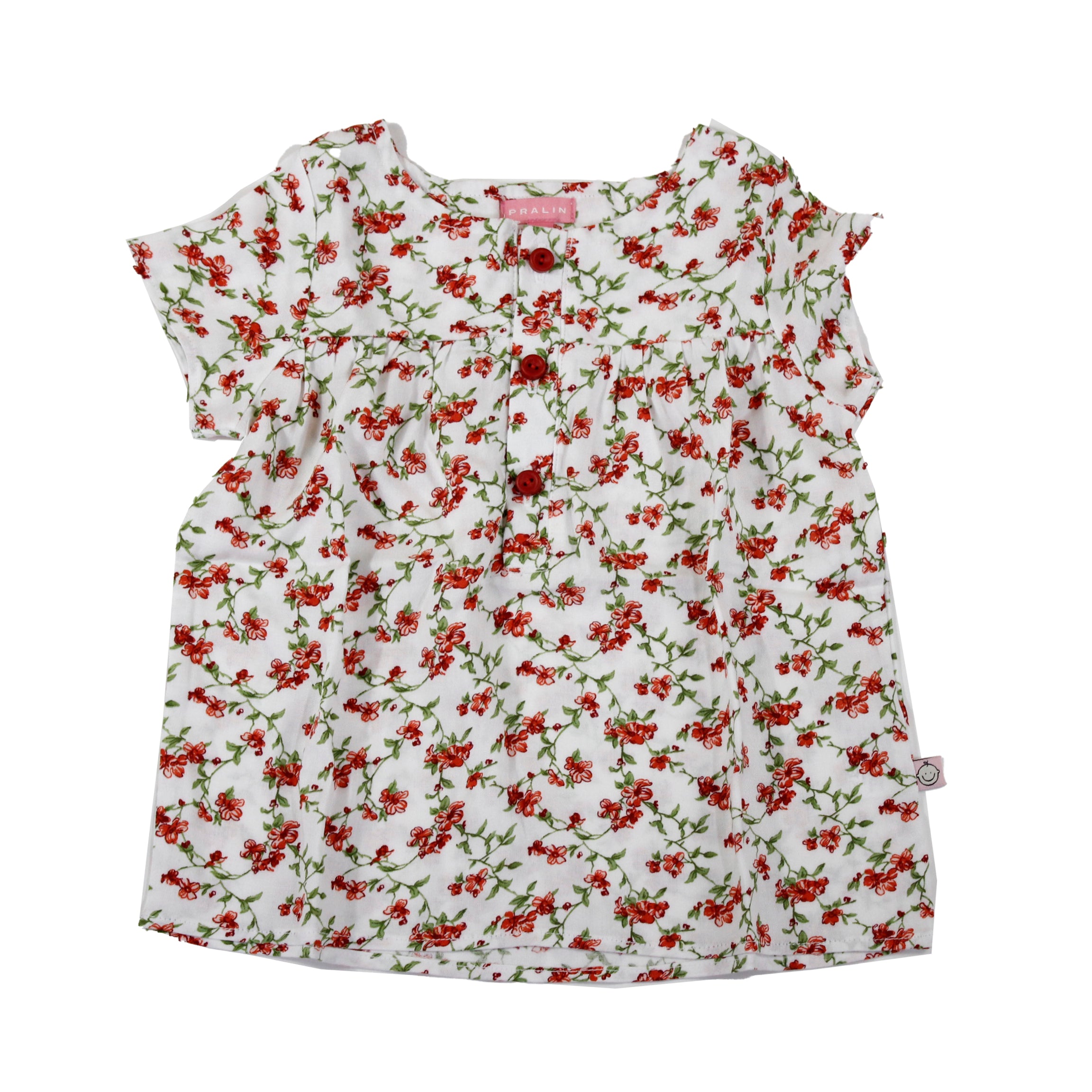 Blusa Floreada 10096 Niña