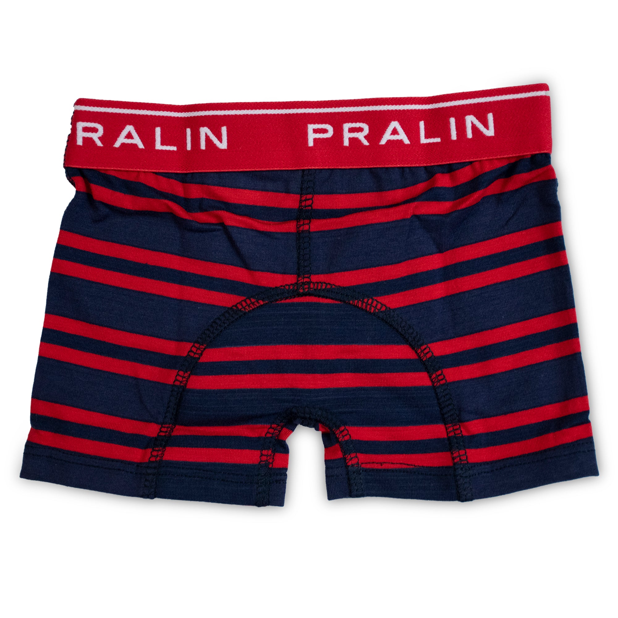 Boxer Rayado Azul/Rojo 10008 para Niño