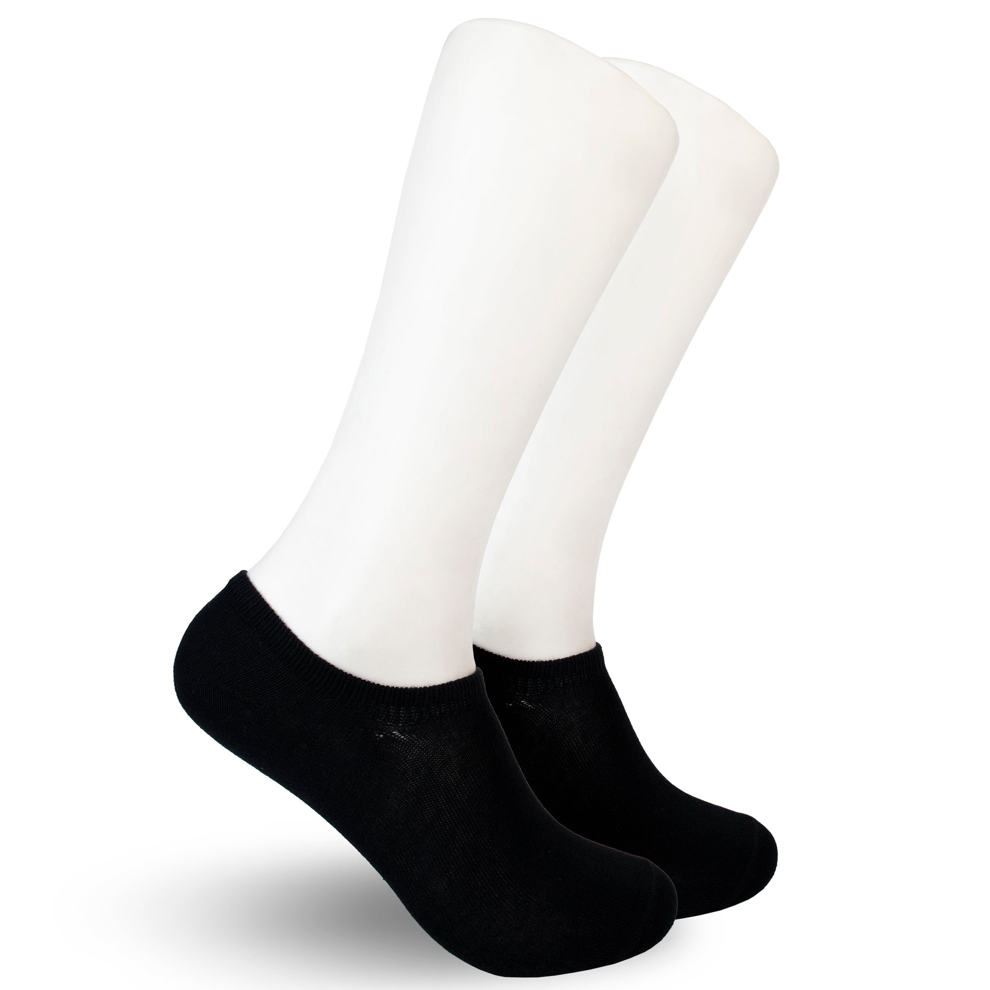Calcetín No Show Negro 0298 Hombre