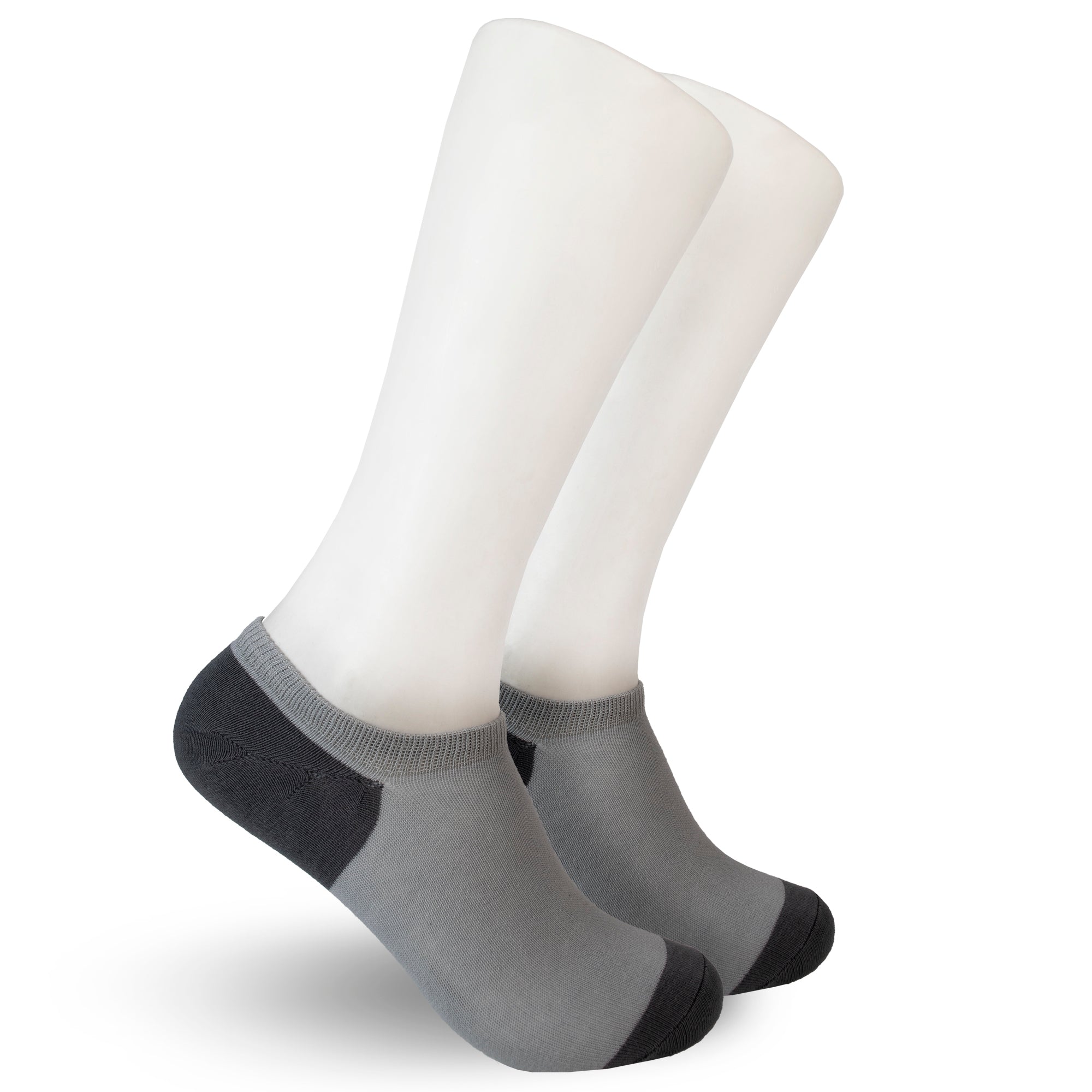 Calcetín No Show Gris 0298 Hombre