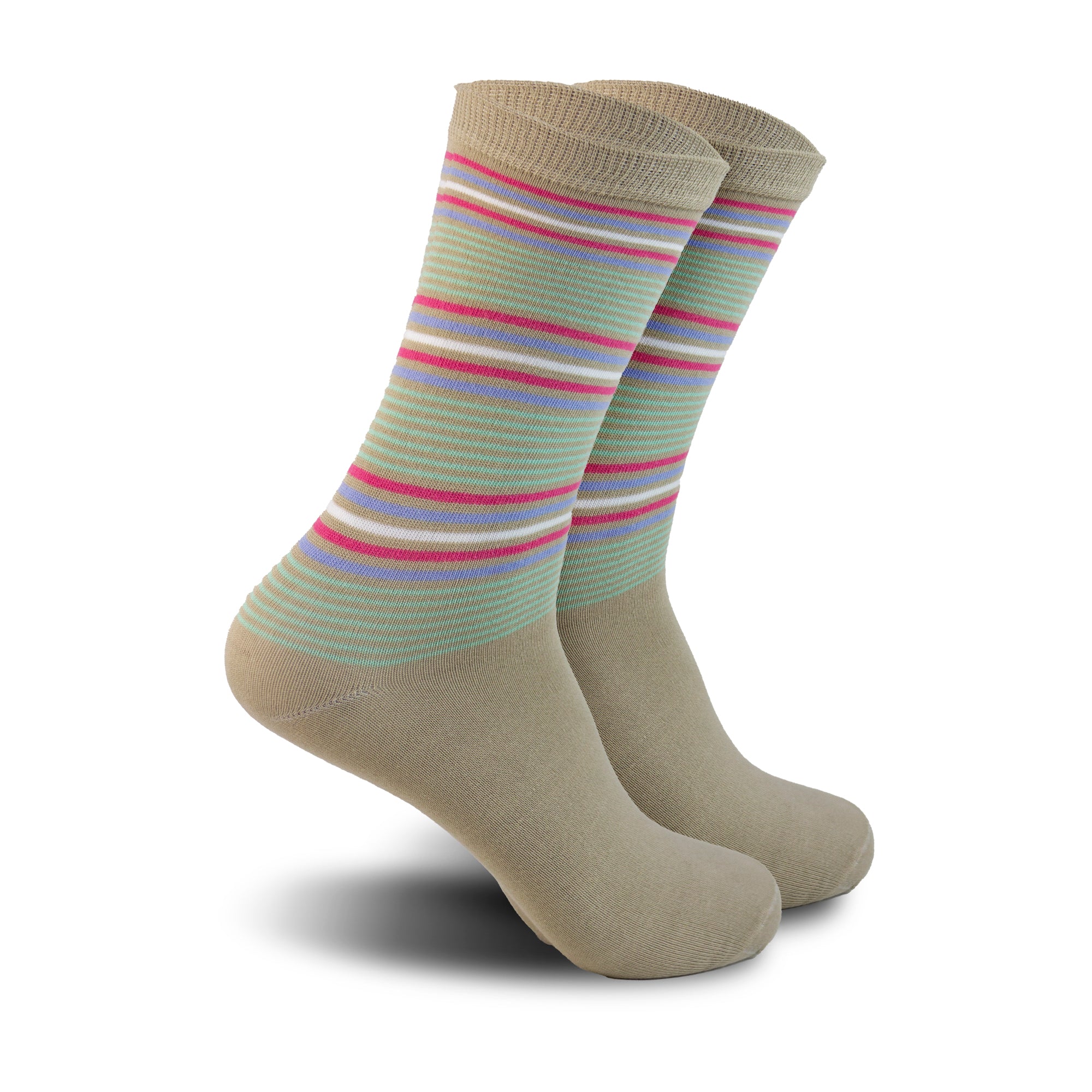 Calceta Khaki Hilo de Bambú 0261 Mujer