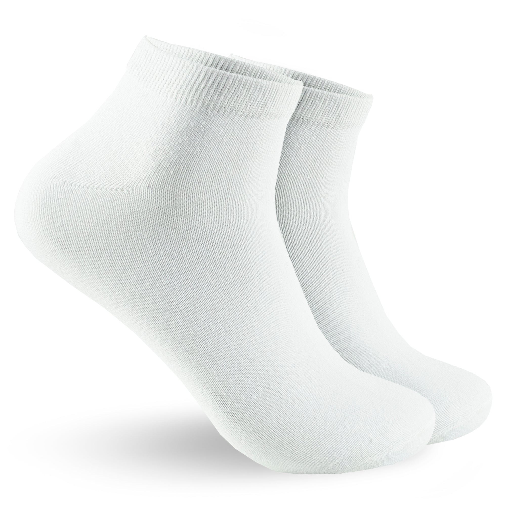 Calcetas Blancas Cortas 0003 de Mujer - 3 Pack