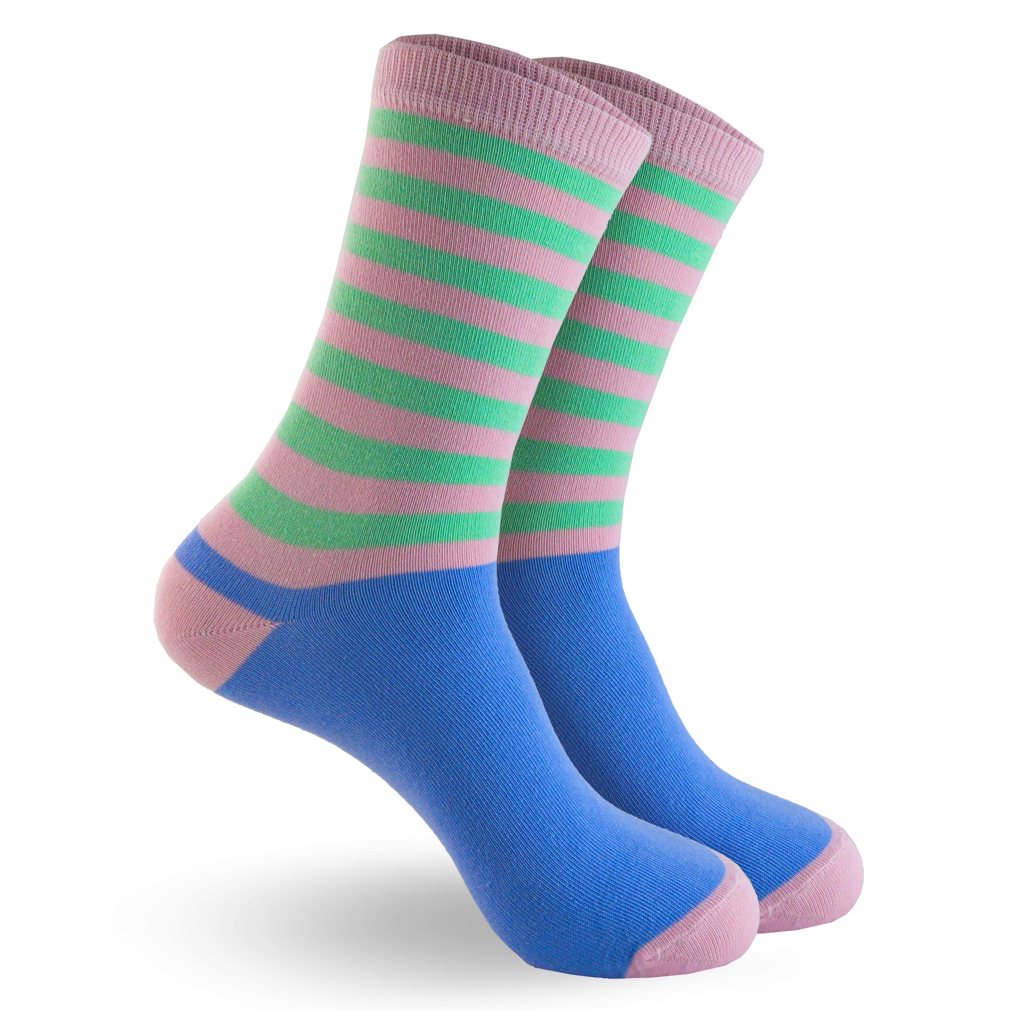 Calceta Rosa/Celeste 0262 Mujer