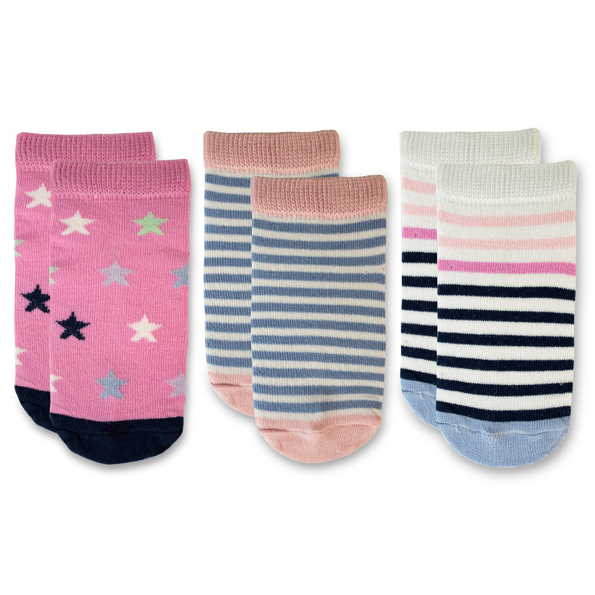 Calcetas Multicolor 0135 Niña - 3 Pack