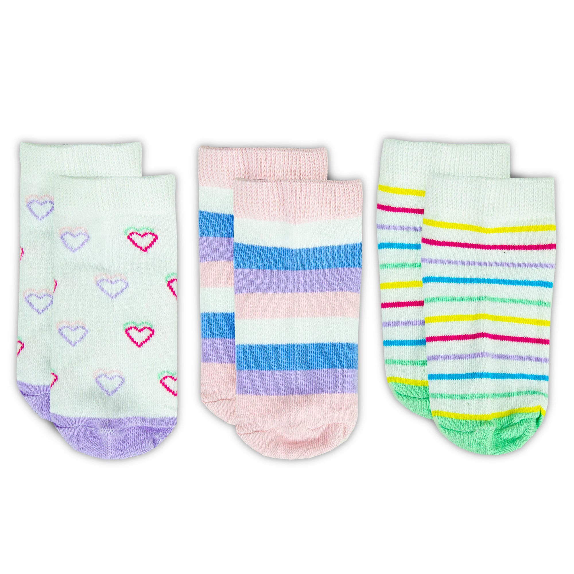 Calcetas Multicolor 0136 Niña - 3 Pack