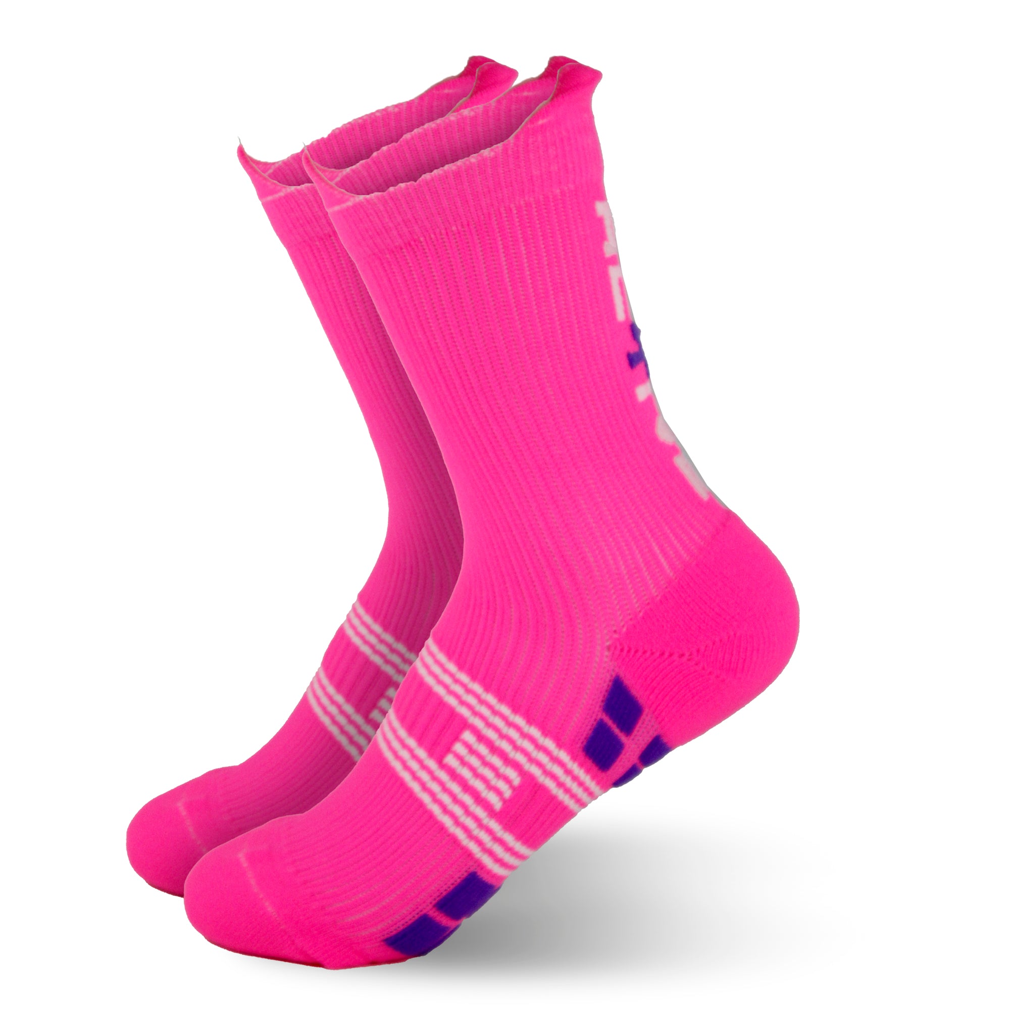 Calceta ACTIVE Larga Rosado Neón 0245 Mujer