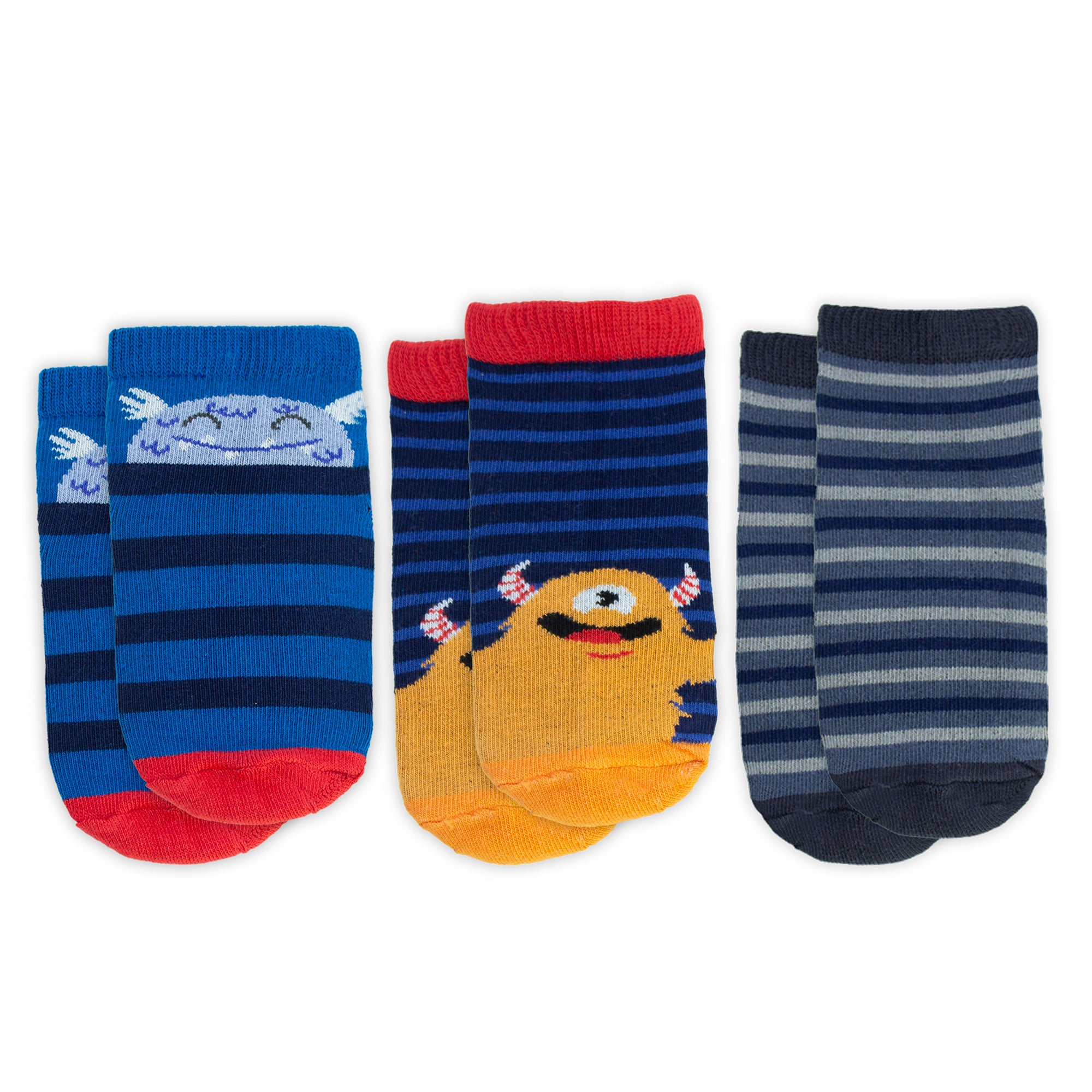 Calcetines Monsters 0043 Bebé - 3 Pack