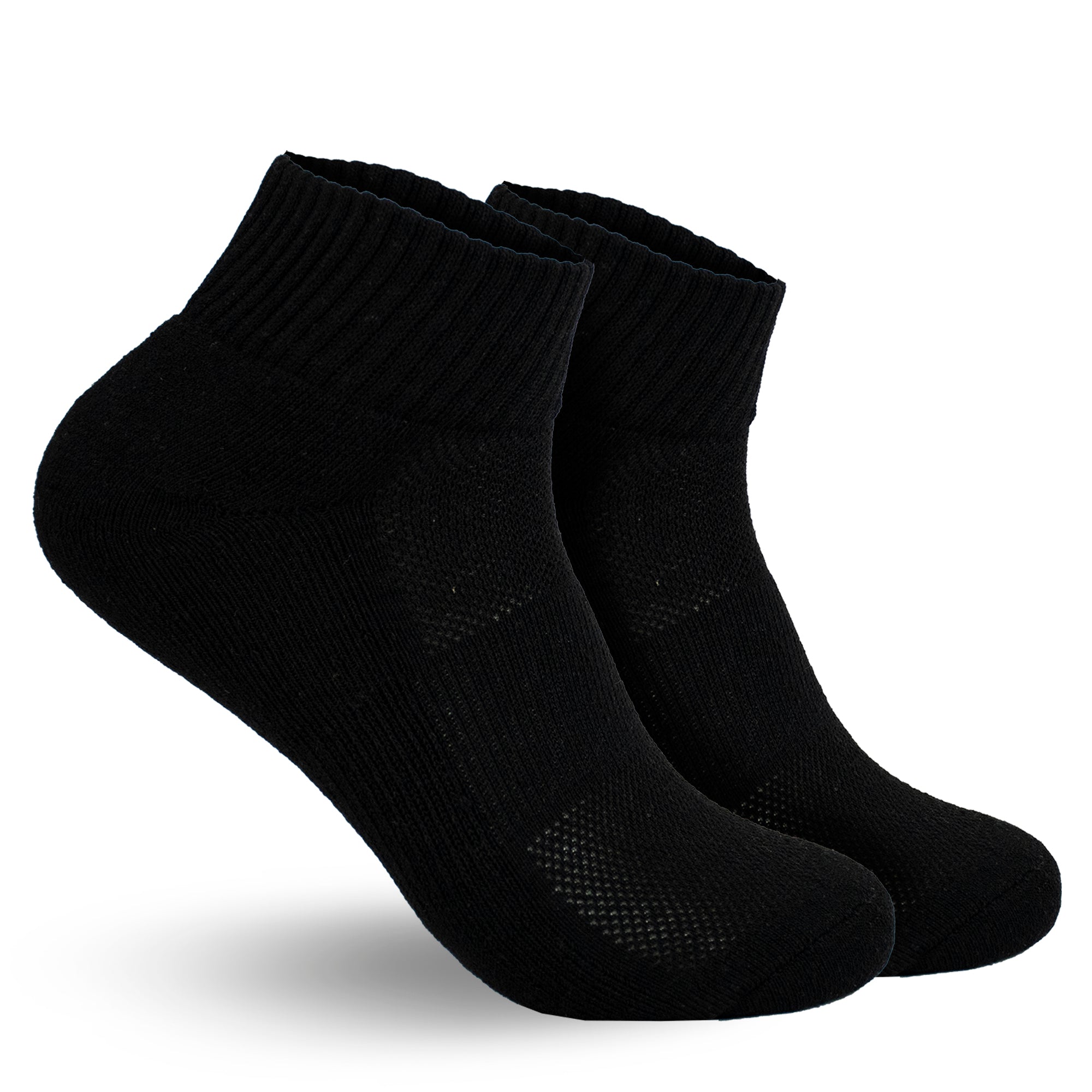Calcetines Cortos Negros Básicos para Hombre - 3 Pack