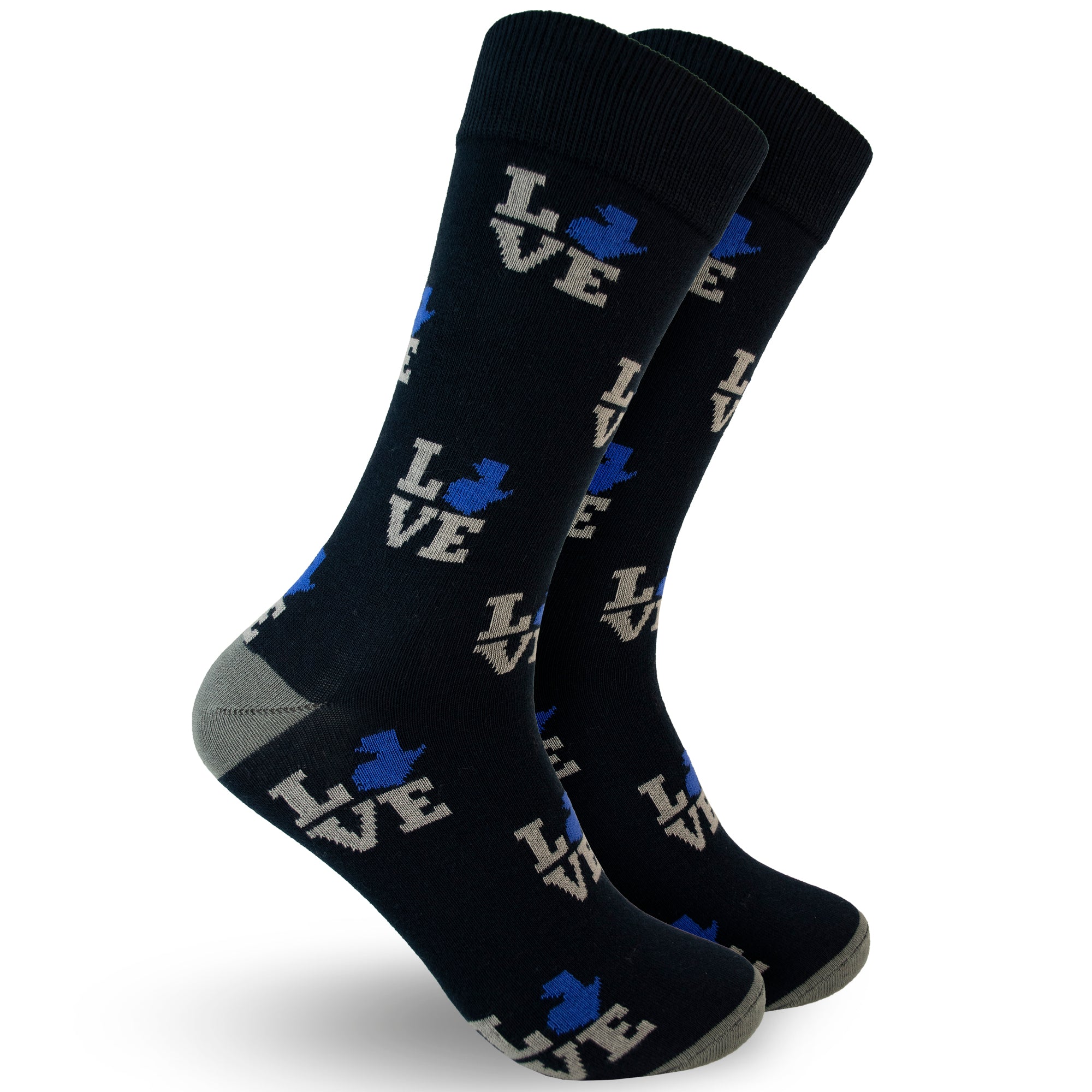 Guate Lovers Love Guate Negro/Gris