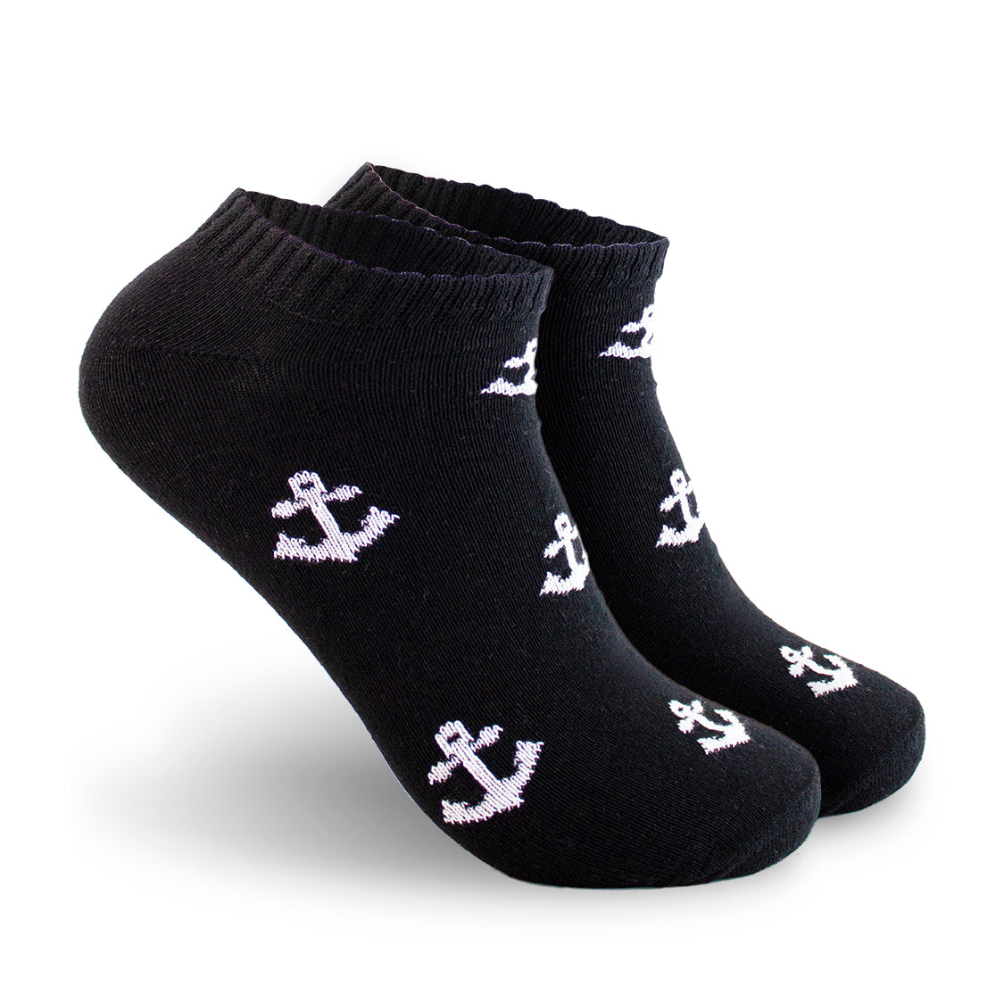 Calcetín Corto Negro 0372 Hombre