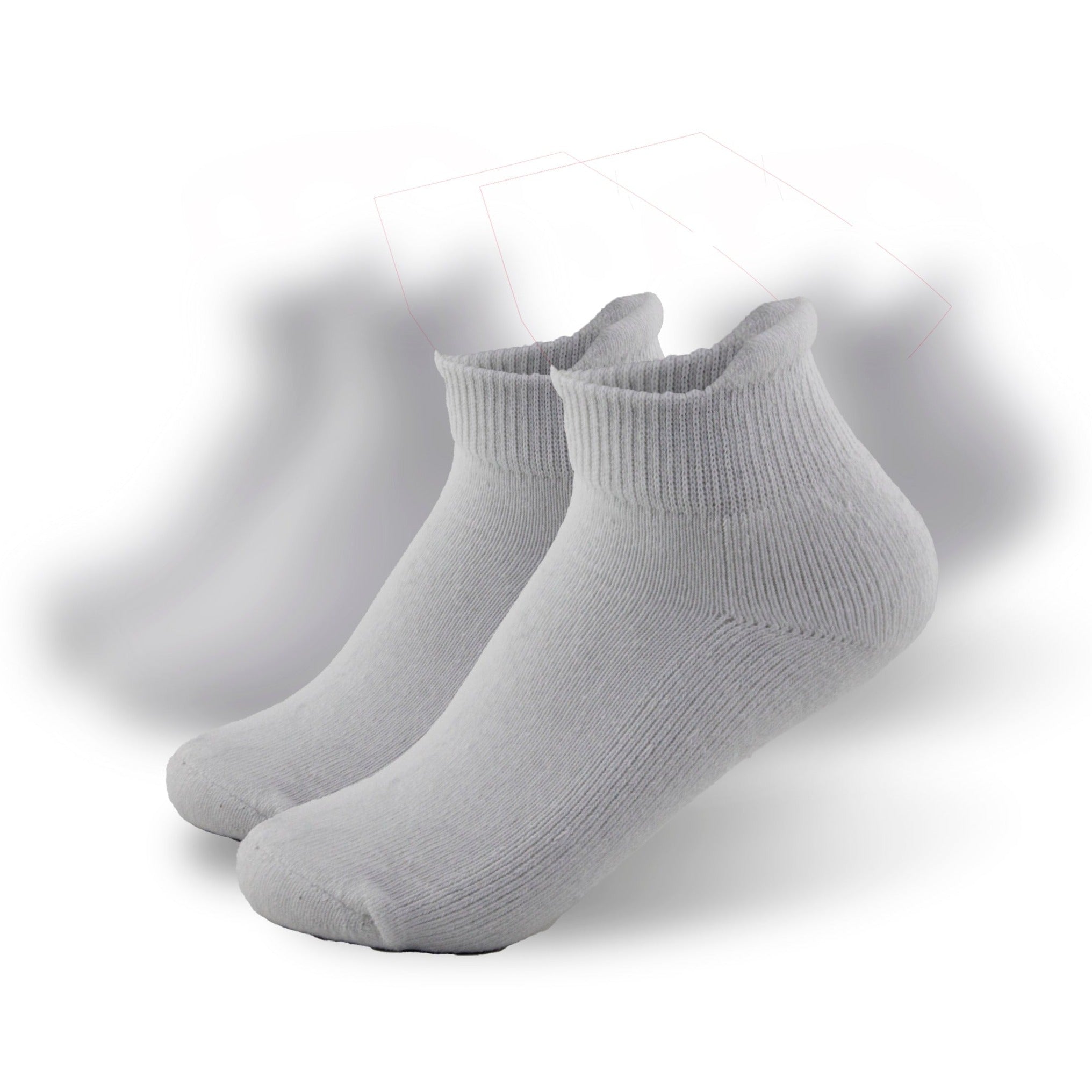 Calcetines Blancos 0001 de Niño - 3 Pack