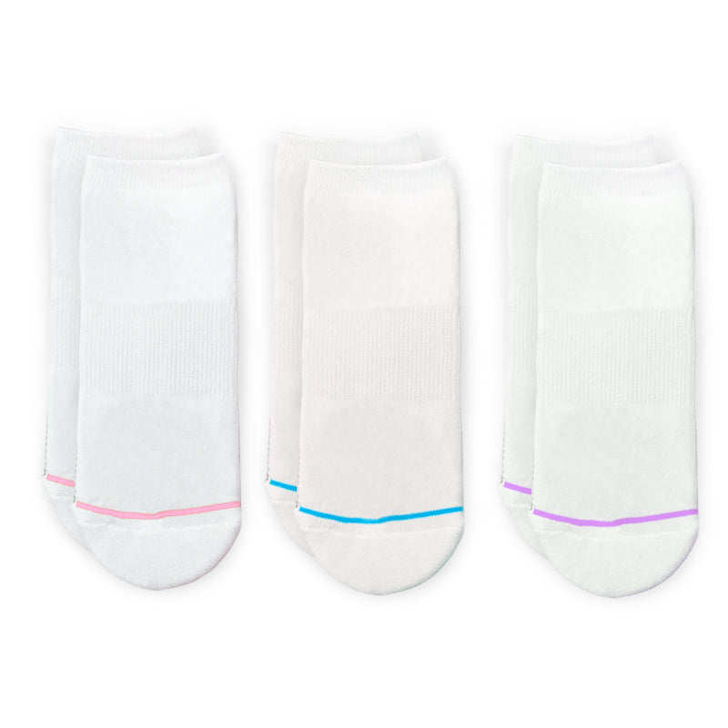 Calcetas Deportivas Blancas 0095 de Mujer - 3 Pack