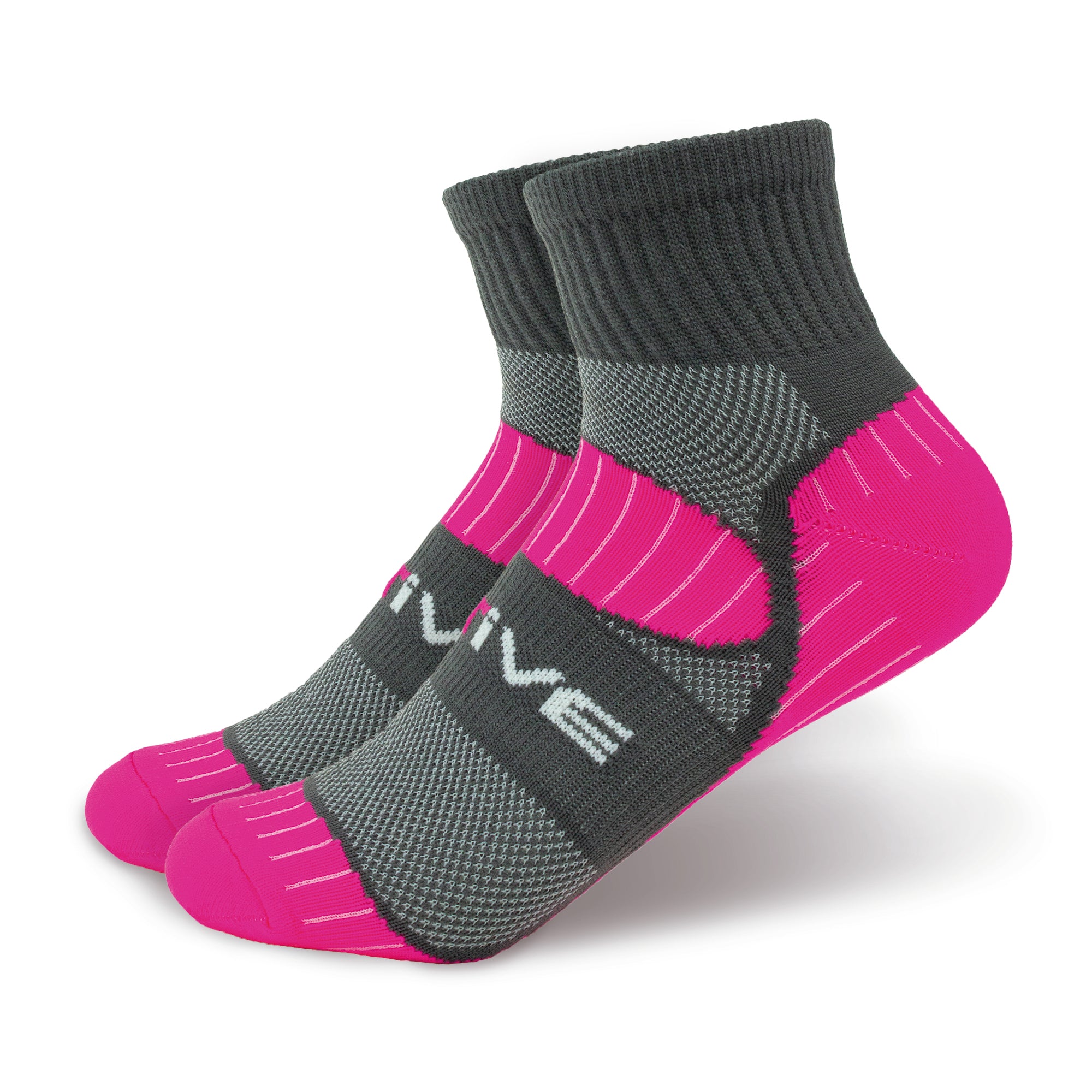 Calceta ACTIVE 3/4 Rosado/Gris 0240 Mujer