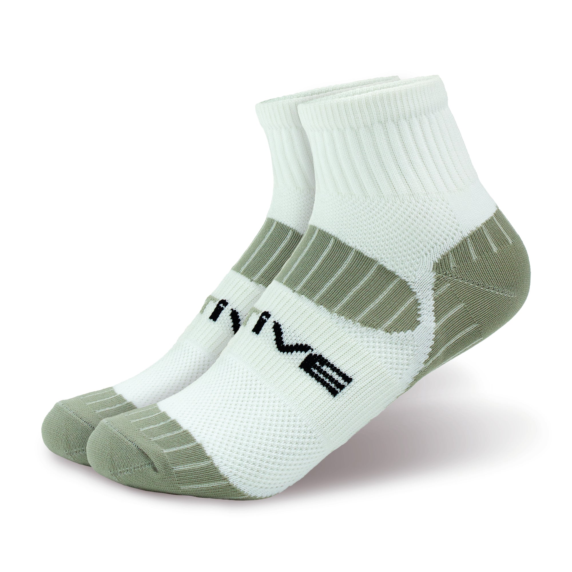 Calceta ACTIVE 3/4 Blanco/Gris 0240 Mujer