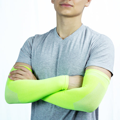 mangas deportivas active amarillas unisex