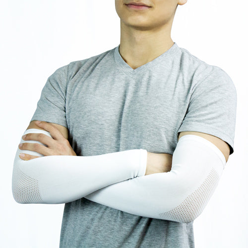 mangas deportivas active blancas unisex