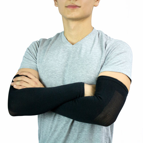 mangas deportivas active negras unisex