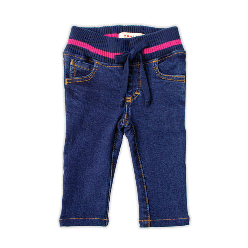 Pantalón de Lona con Pretina para Niña