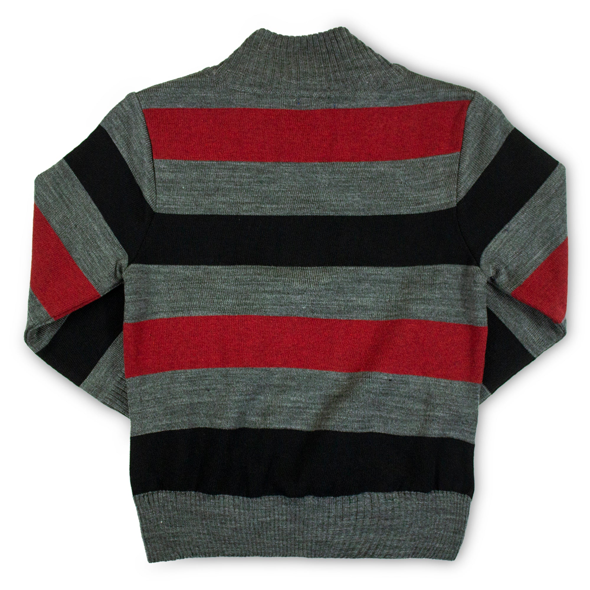 Suéter Gris/Rojo 10104 Bebé