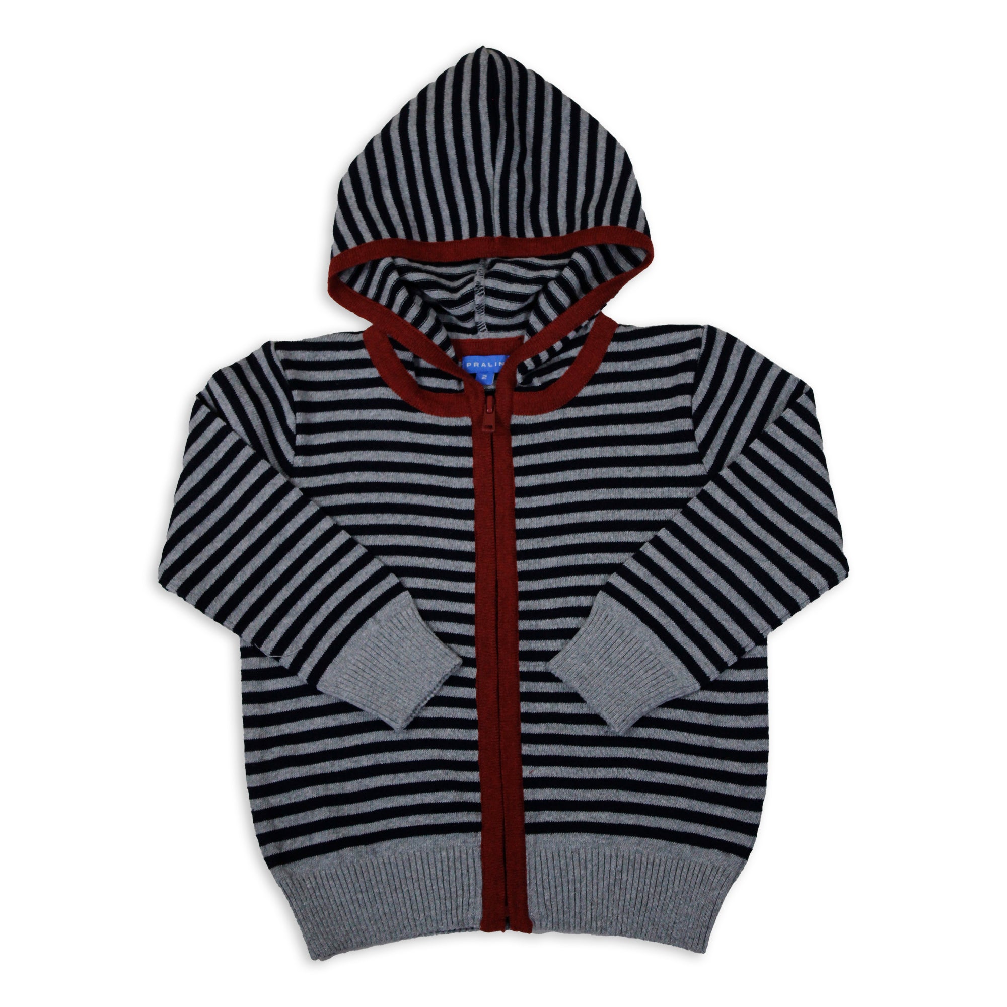 Suéter con Zipper y Capucha 10106 Bebé