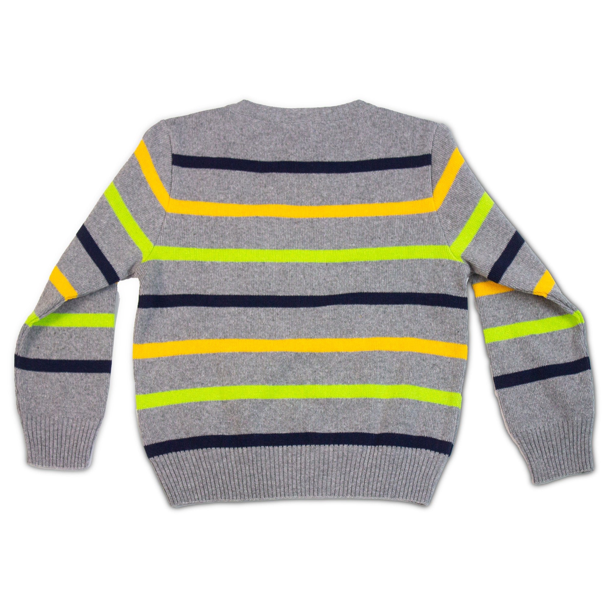 Suéter Rayado Gris 10178 Niño