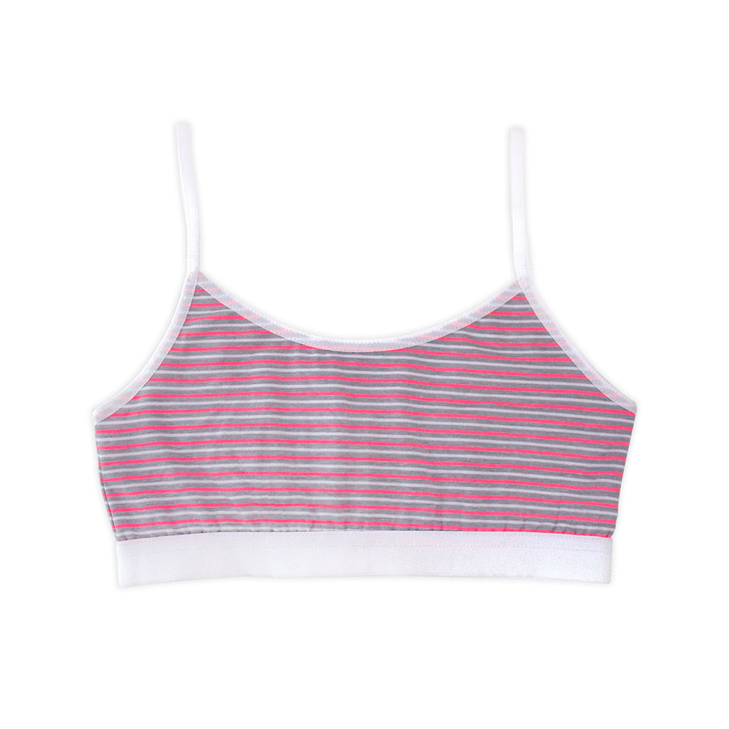 top blanco/rosado ropa interior para niña