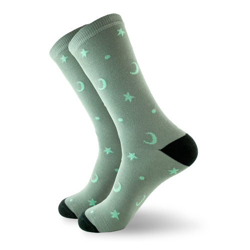 Calceta con Hilo de Bambú Grey 0261 Mujer