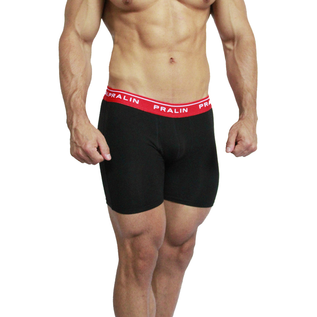 boxer negro para hombre ropa interior