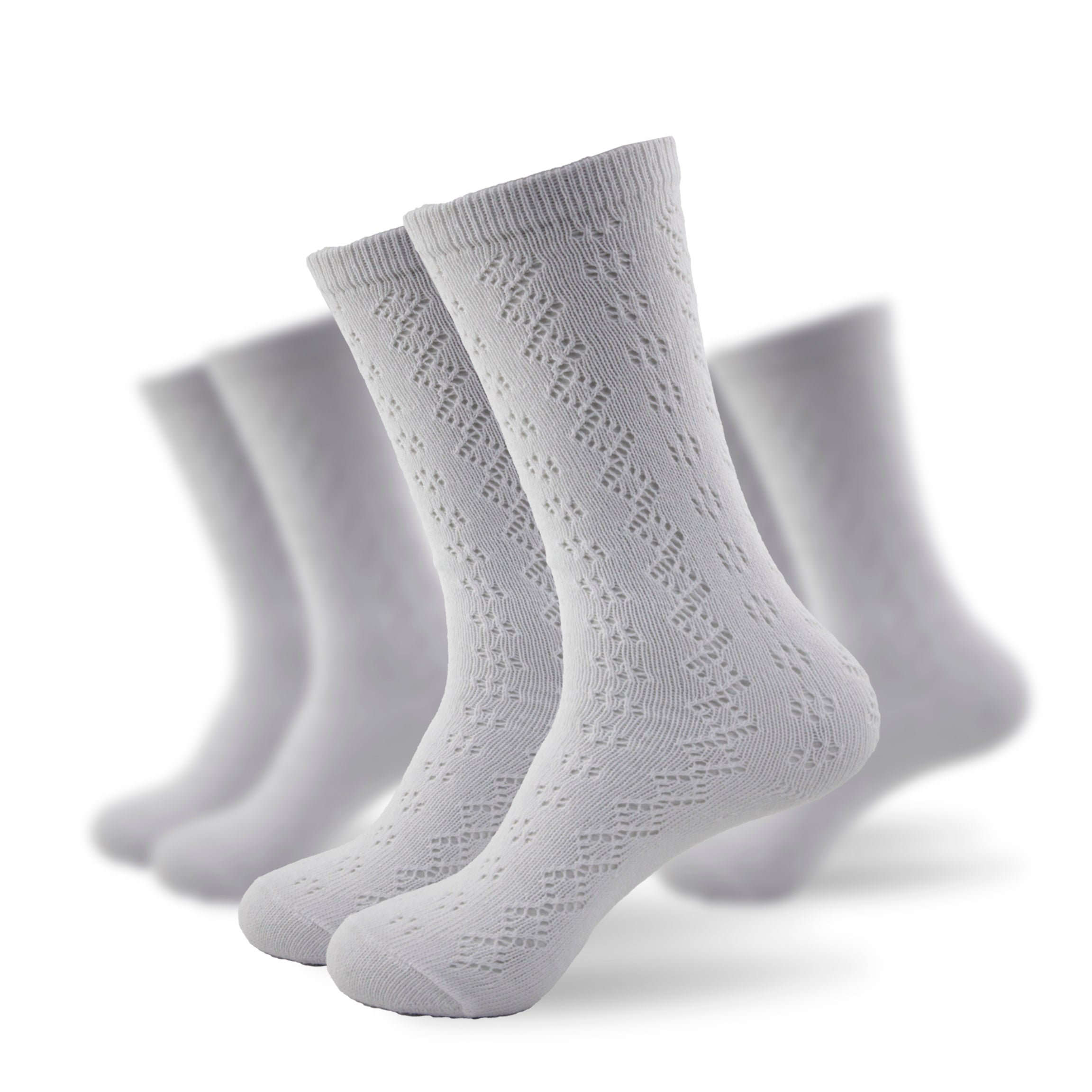 Calcetas Escolares Altas 0030 Niña - 3 Pack