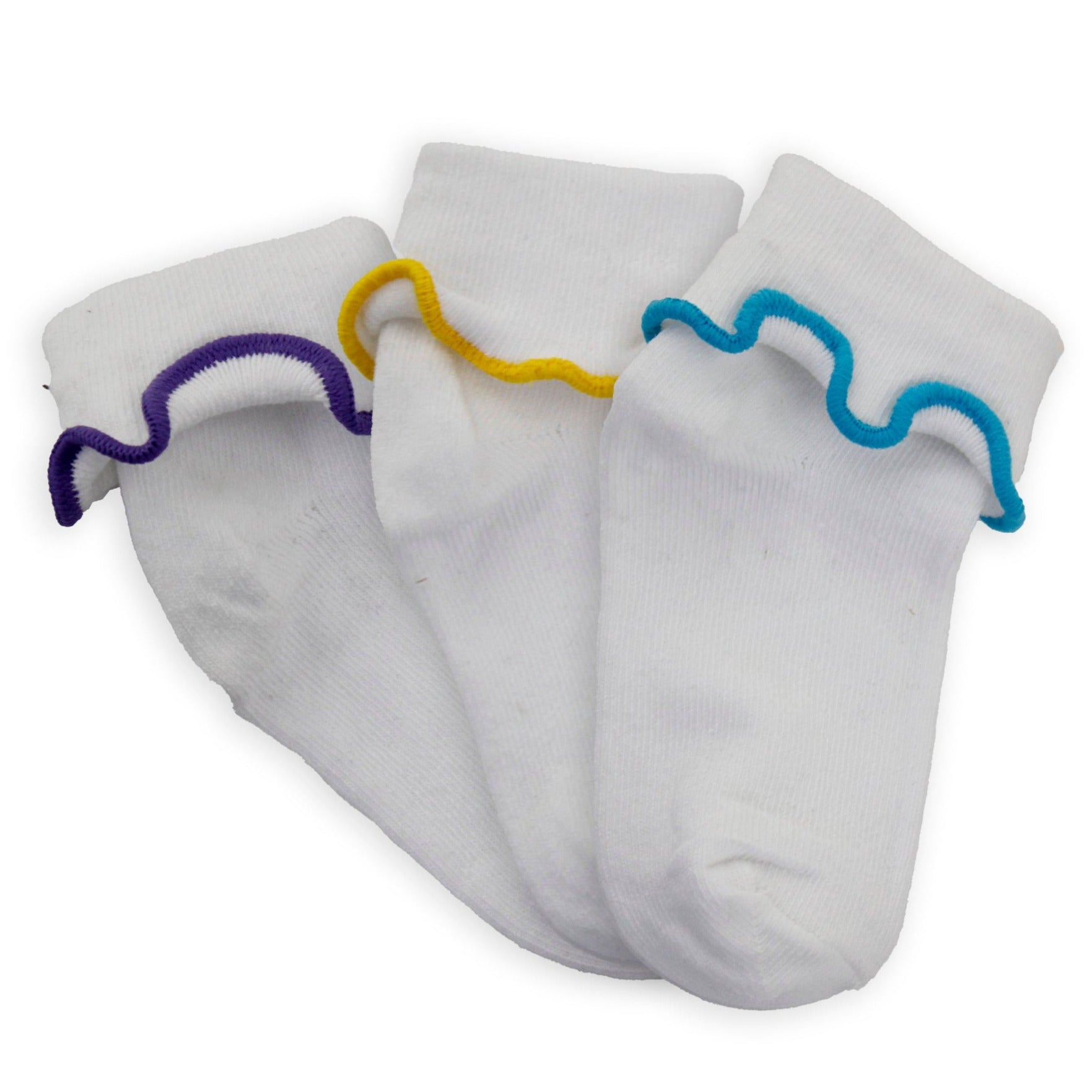 Calceta Blanca 00642 Niña - 3 Pack