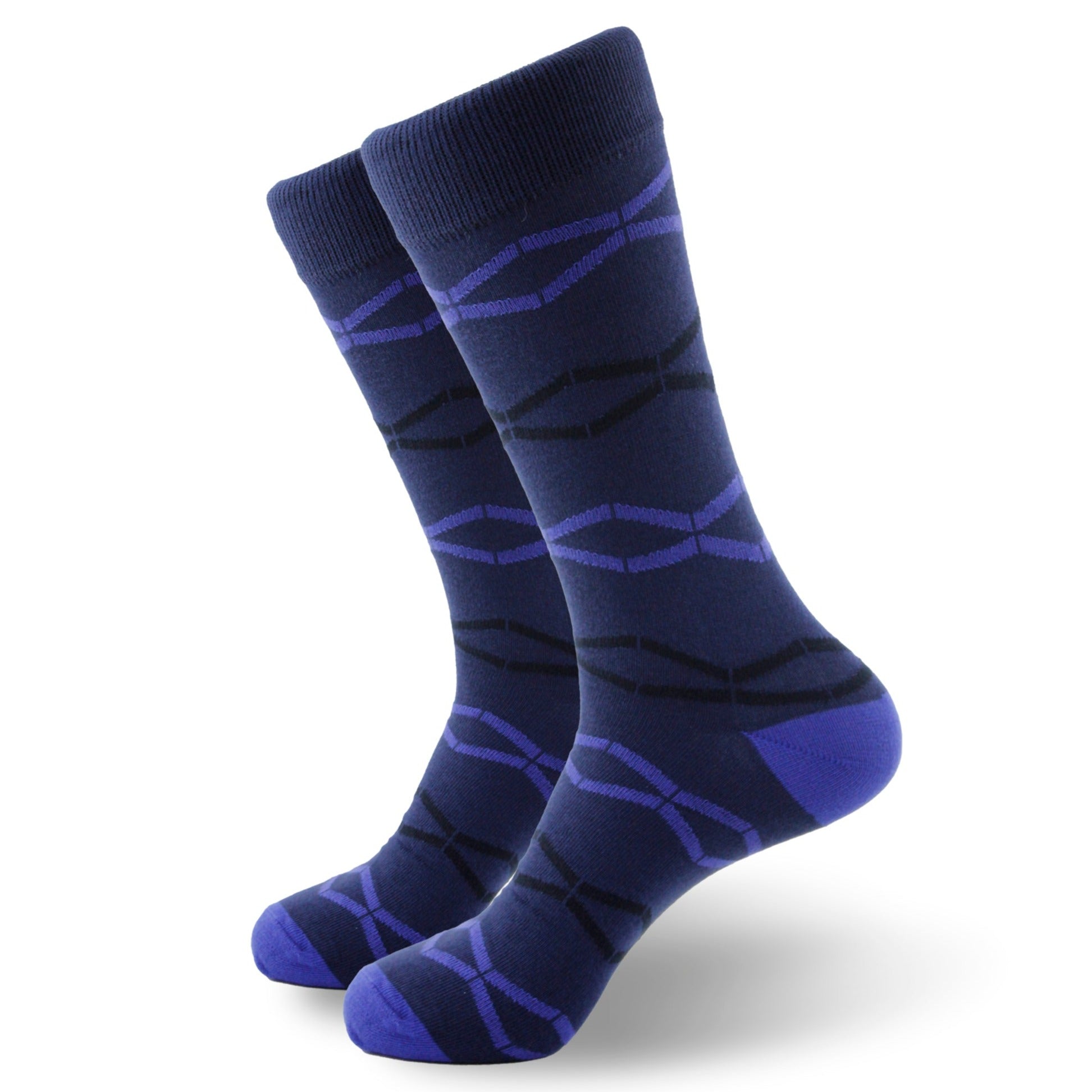 Calcetín Fashion Azul 0386 Hombre