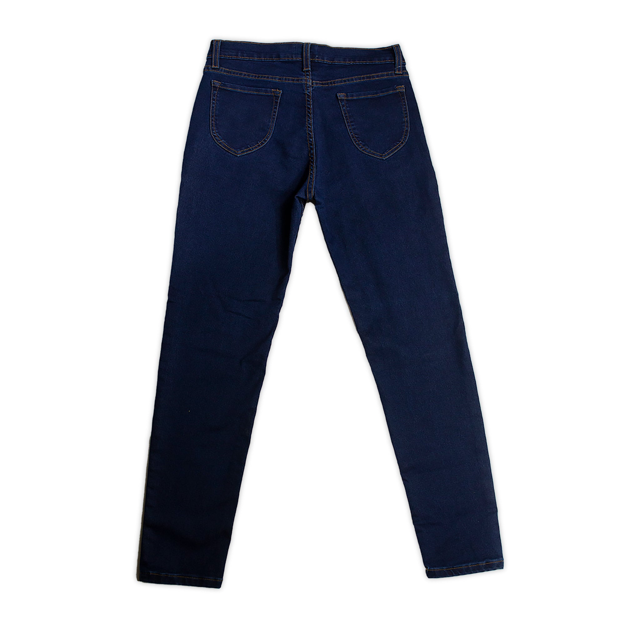 Jeans Azul Oscuro Estilo Slim para Mujer