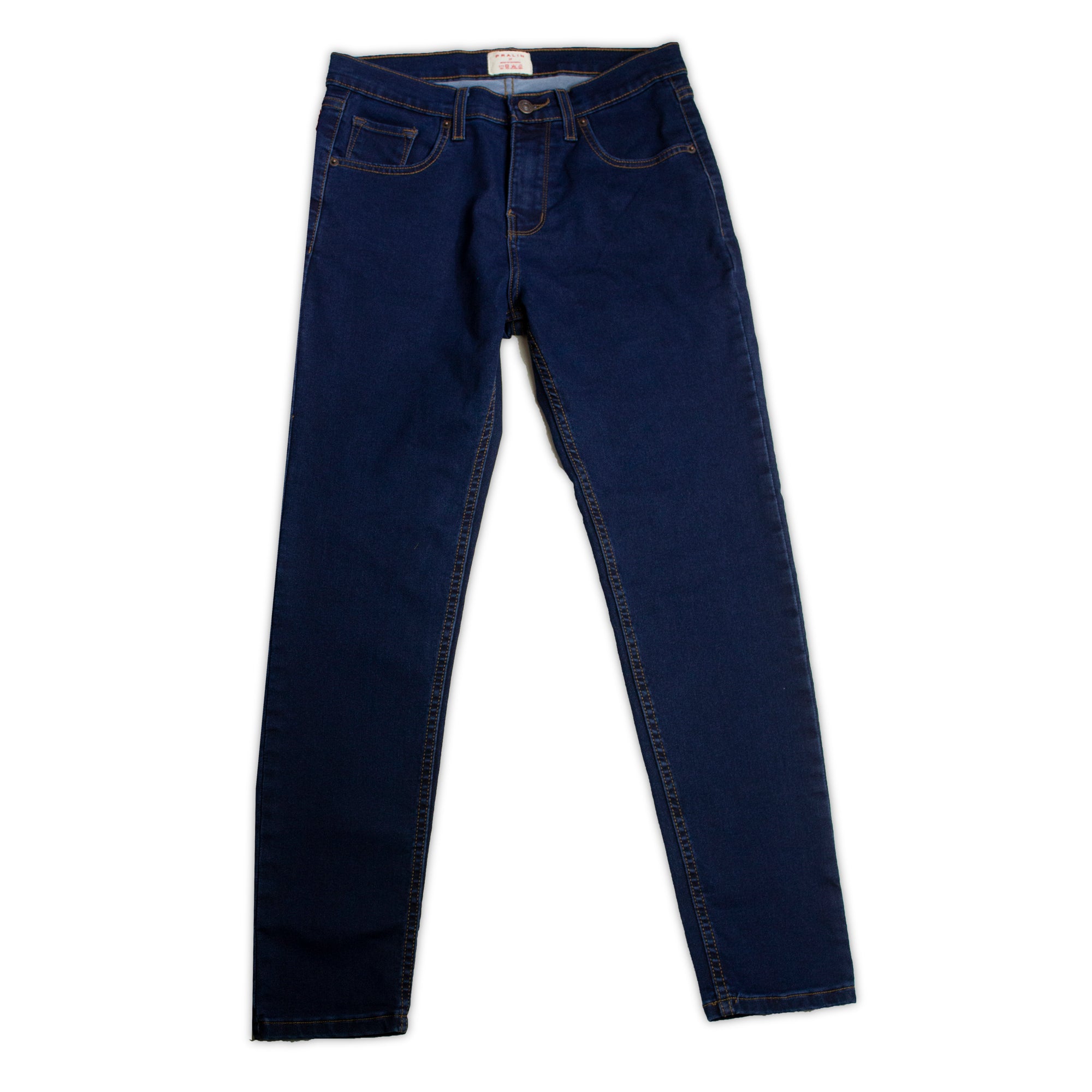 Jeans Azul Oscuro Estilo Slim para Mujer