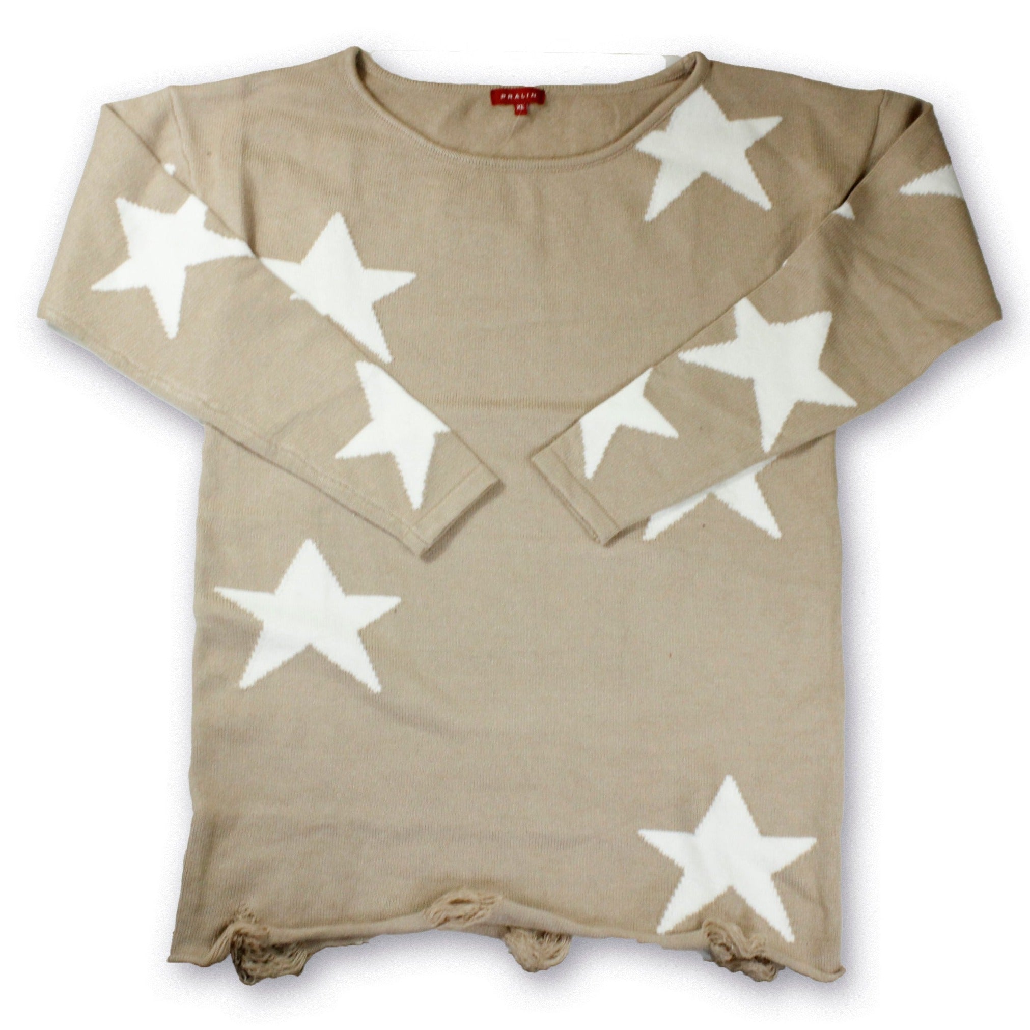 Suéter Delgado Beige de Mujer - Talla XL