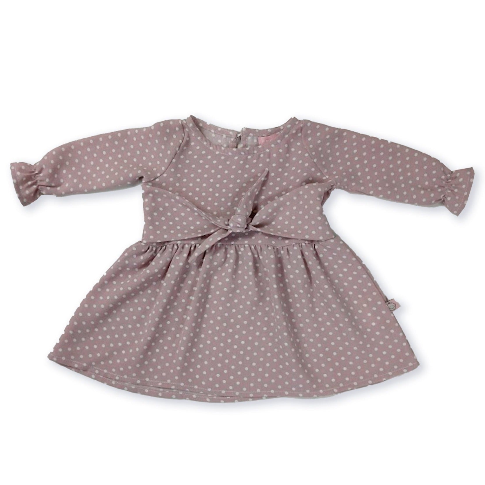 Vestido Rosado de Manga Larga 10060 Niña