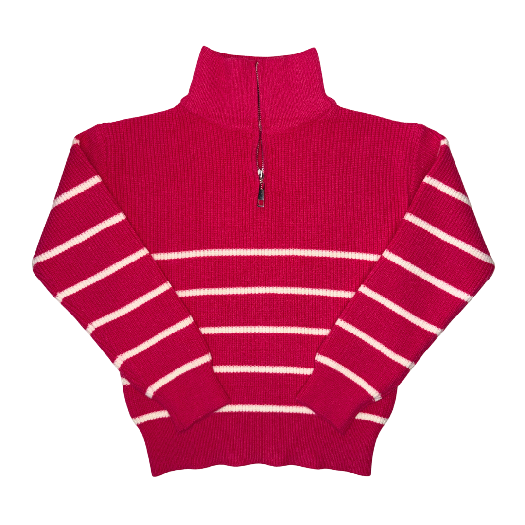 Suéter Medio Zipper Cuello Alto 10227 Niña