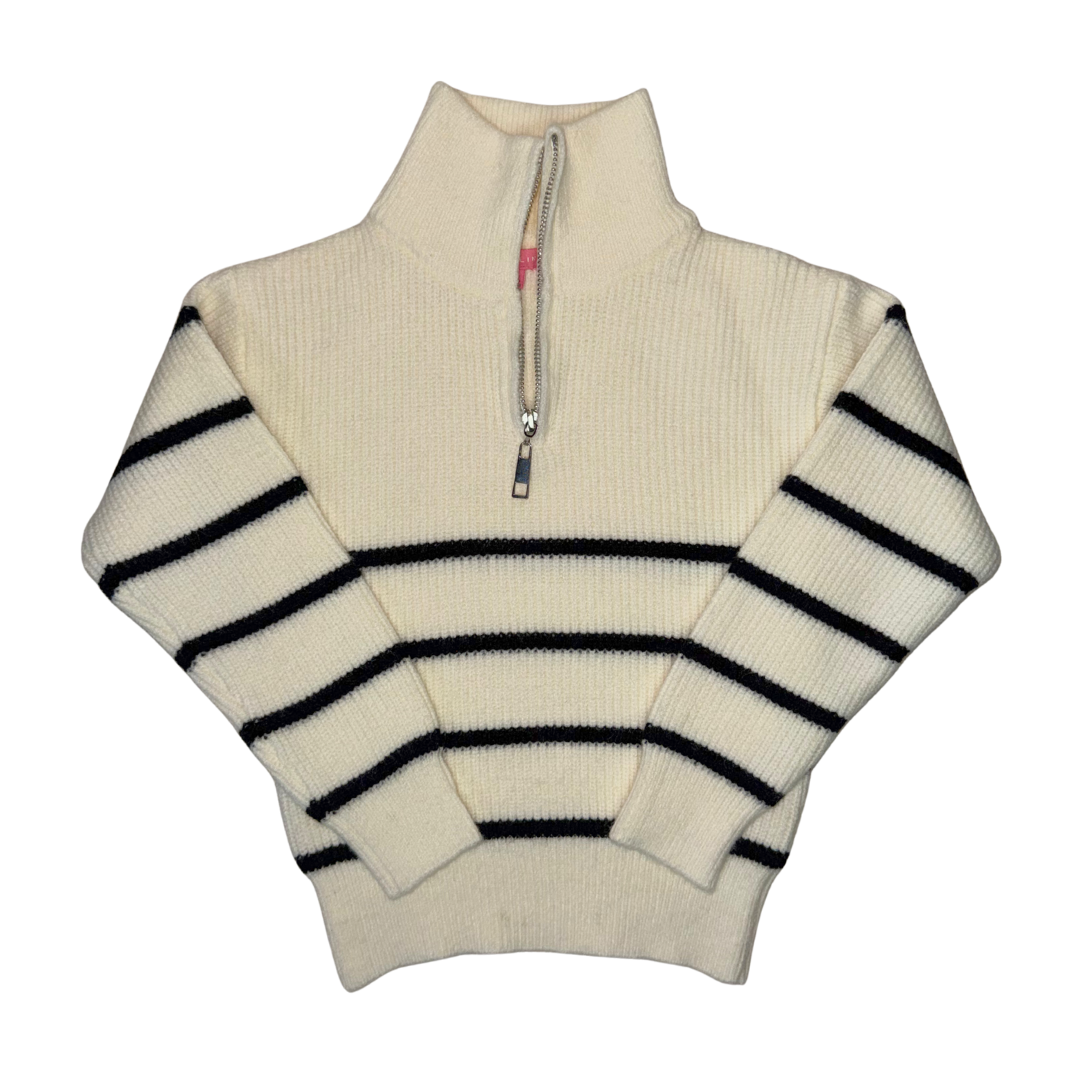 Suéter Medio Zipper Cuello Alto 10227 Niña