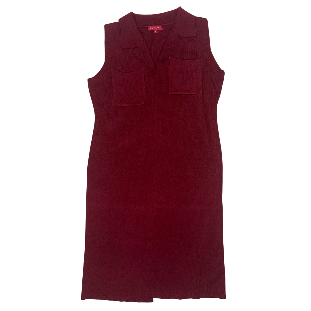 Chaleco Largo Abierto con Bolsas 10065 Mujer