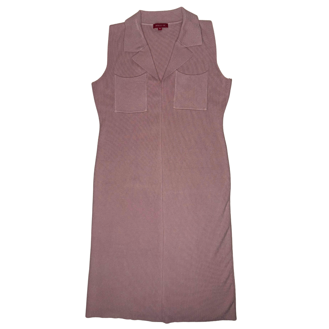 Chaleco Largo Abierto con Bolsas 10065 Mujer