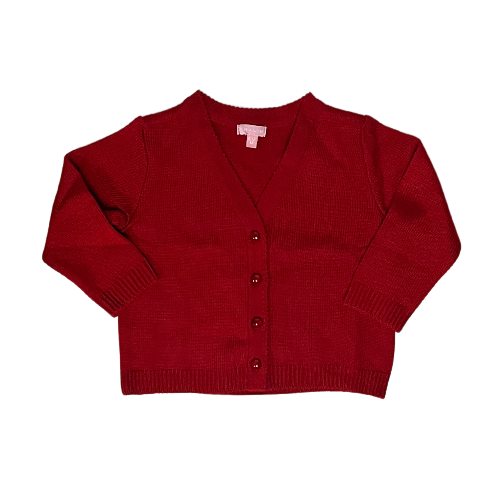 Suéter Rojo Beba - Talla 6-12 Meses