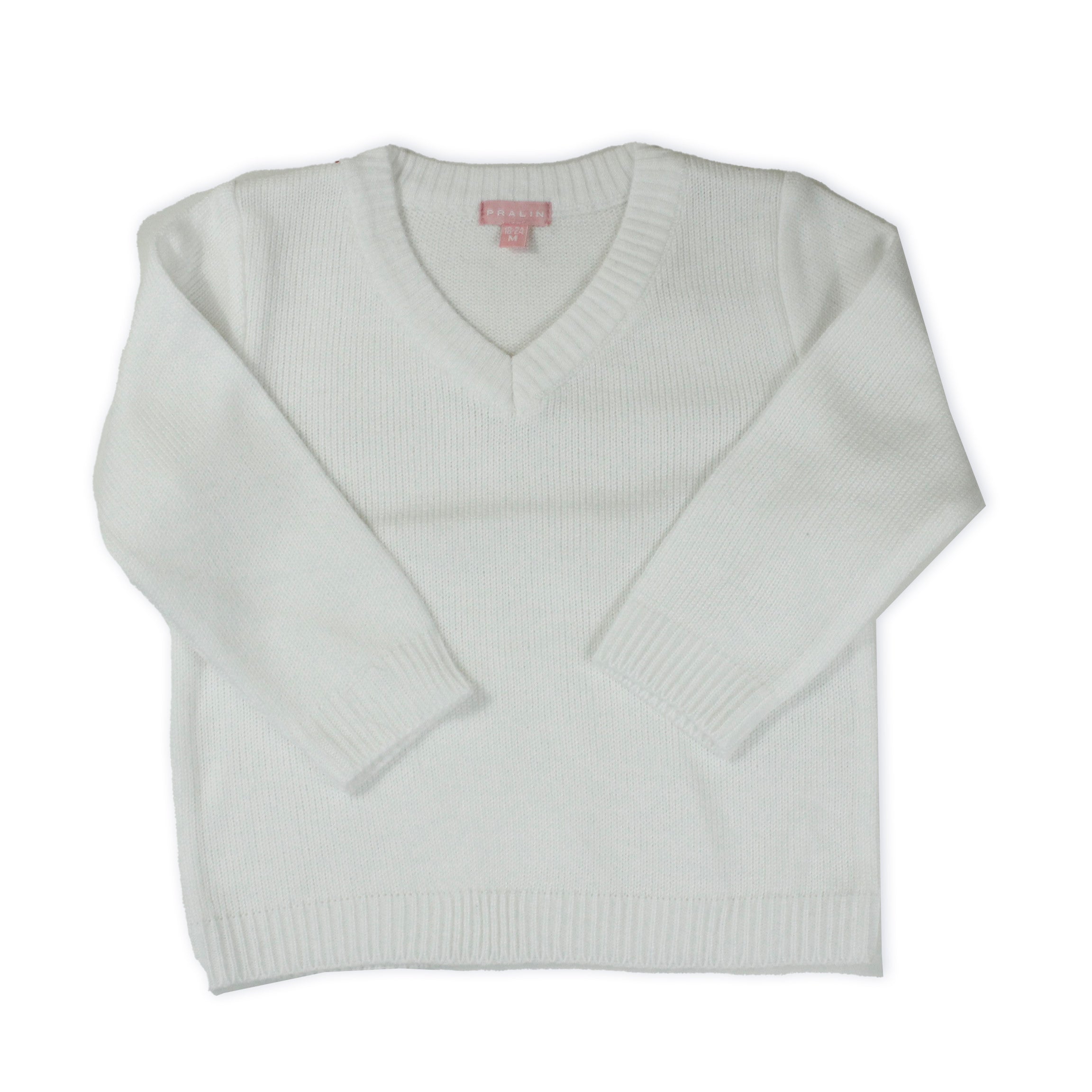 Suéter Blanco Beba - Talla 18-24 Meses