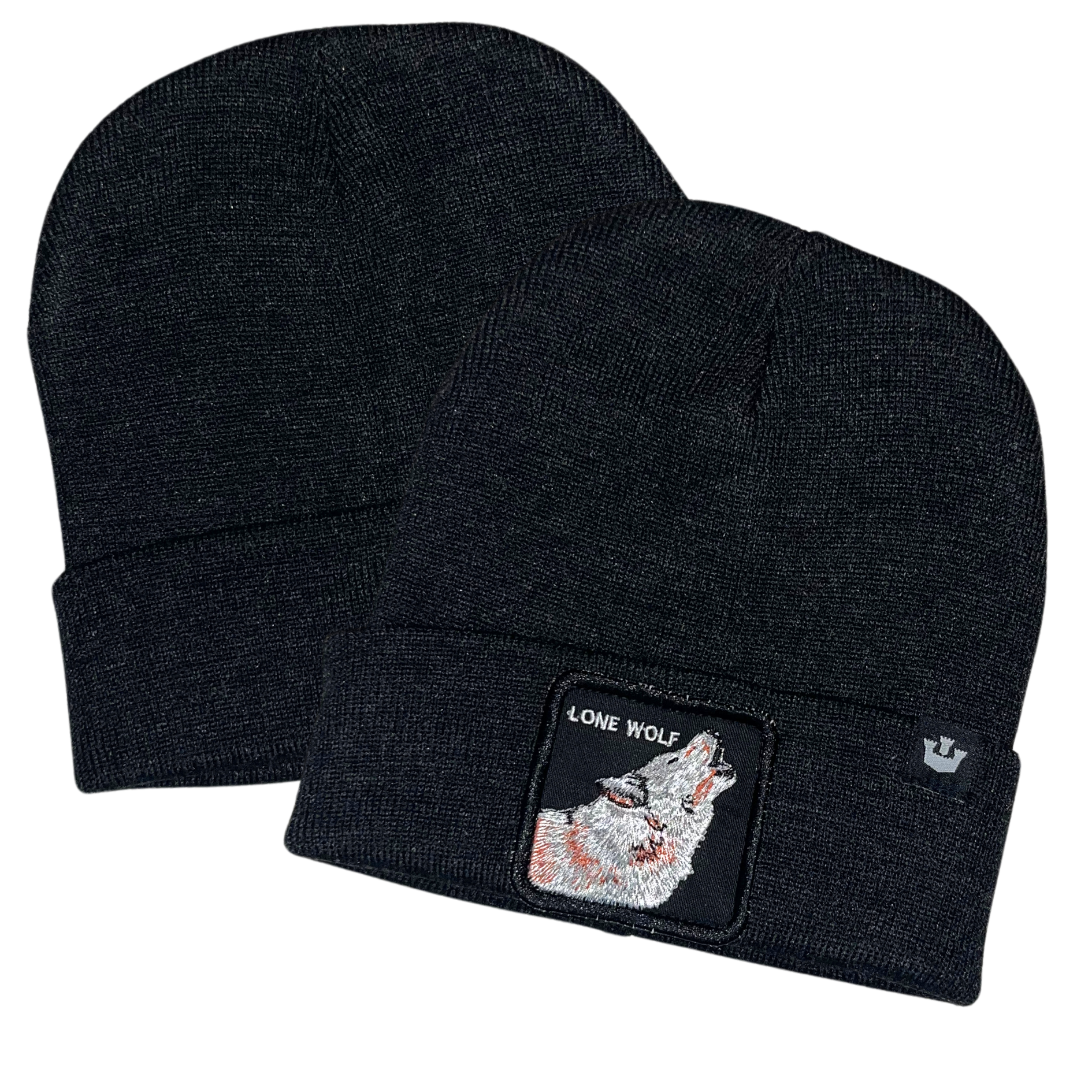 Combo de 2 Gorros para Adulto - Lobo y Gris
